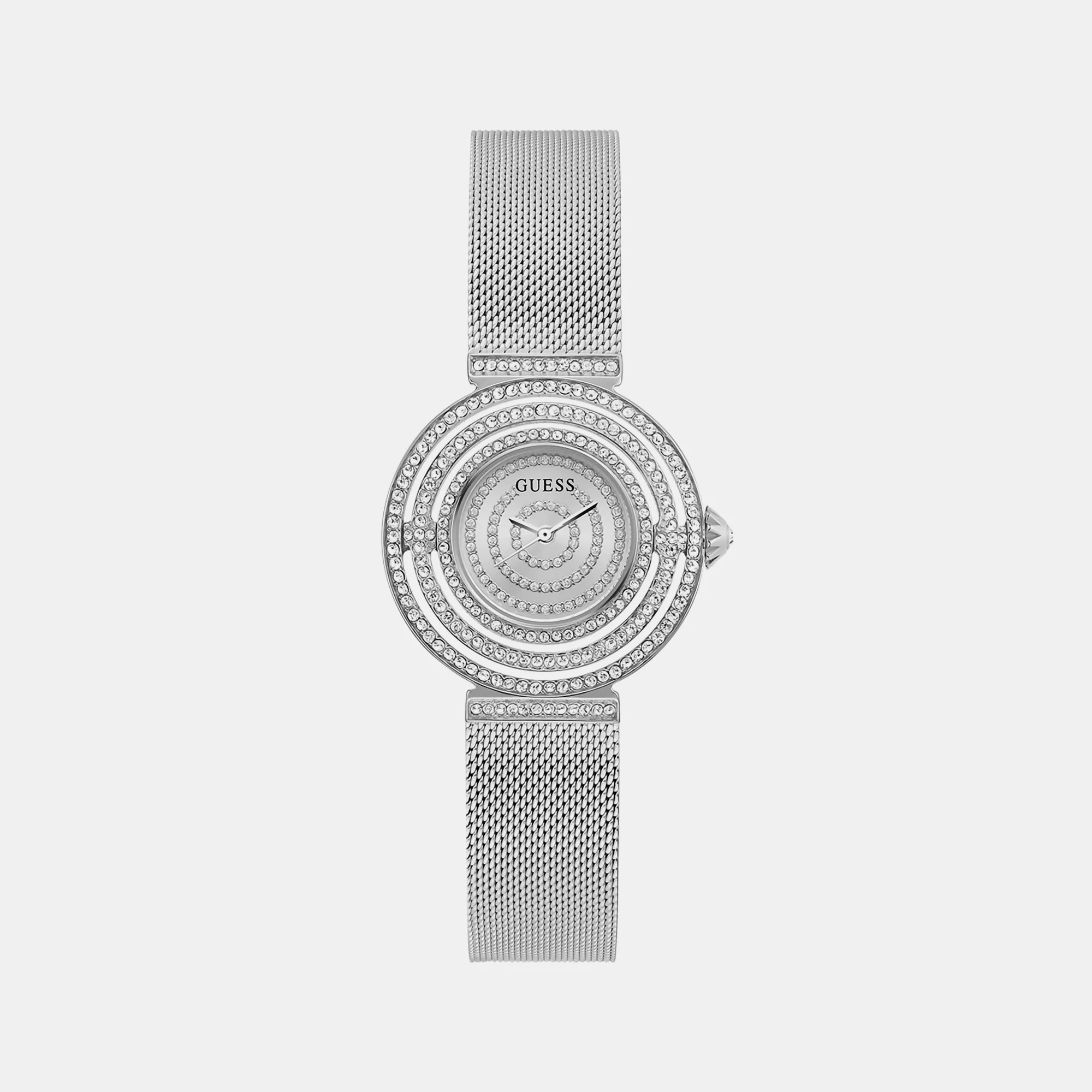 Dream Women Quartz Silver Dial Analog Mesh Watch GW0550L1 - Image 2