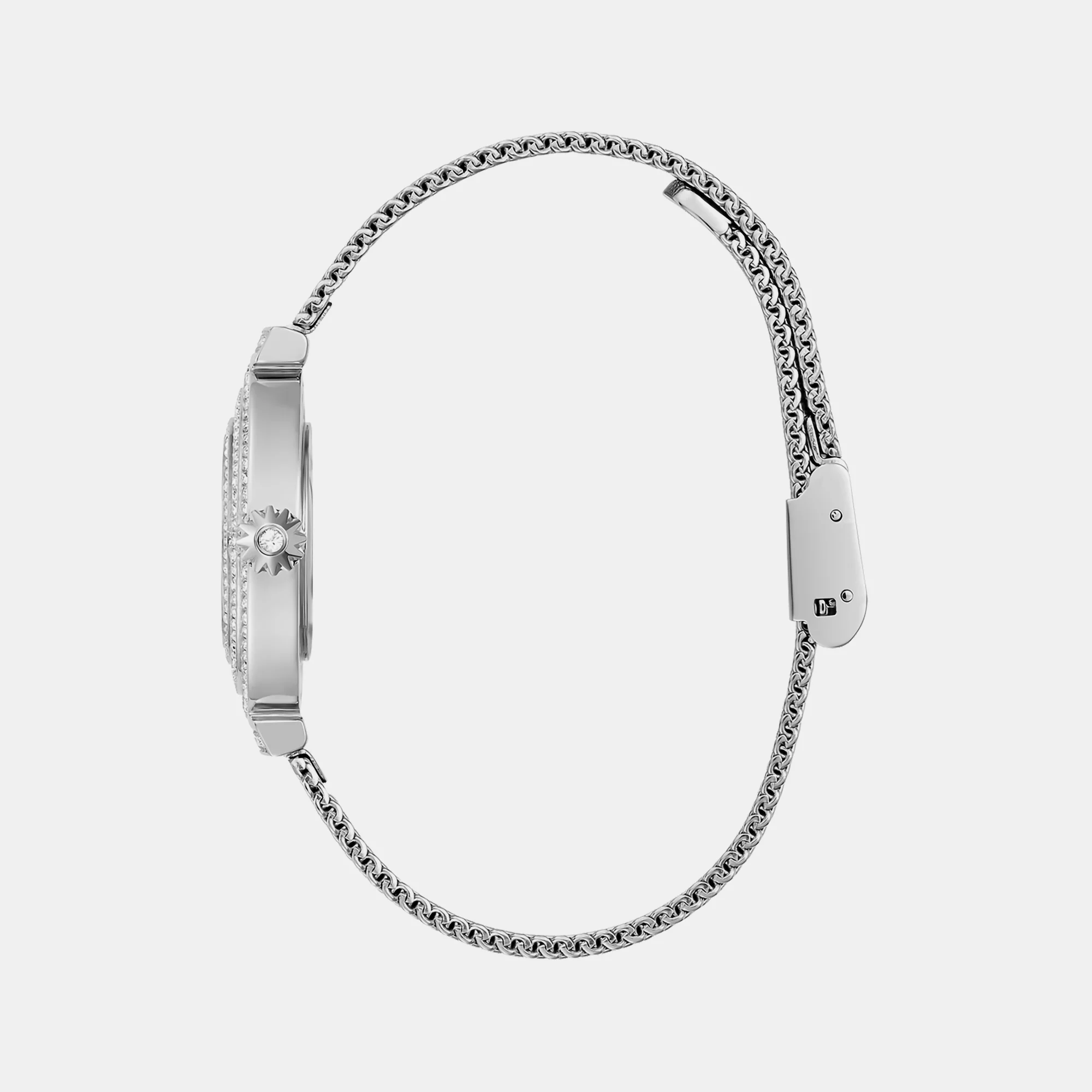 Dream Women Quartz Silver Dial Analog Mesh Watch GW0550L1 - Image 3