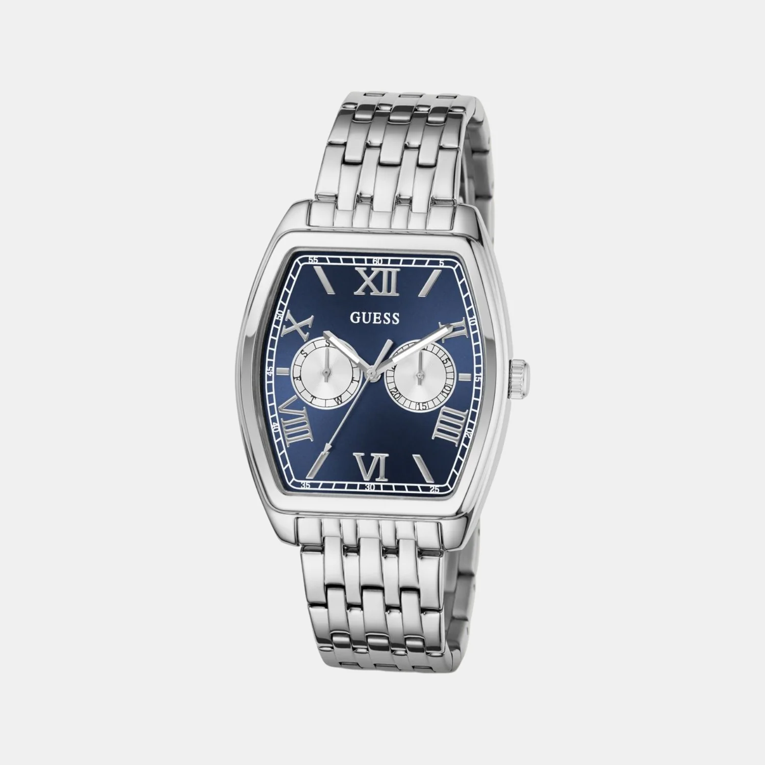 Dress Men Quartz Blue Dial Multi-Function Recycled Steel Watch GW0975G1 - Image 2