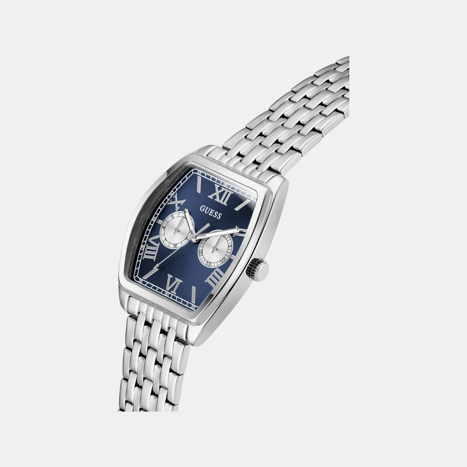 Dress Men Quartz Blue Dial Multi-Function Recycled Steel Watch GW0975G1 - Image 3