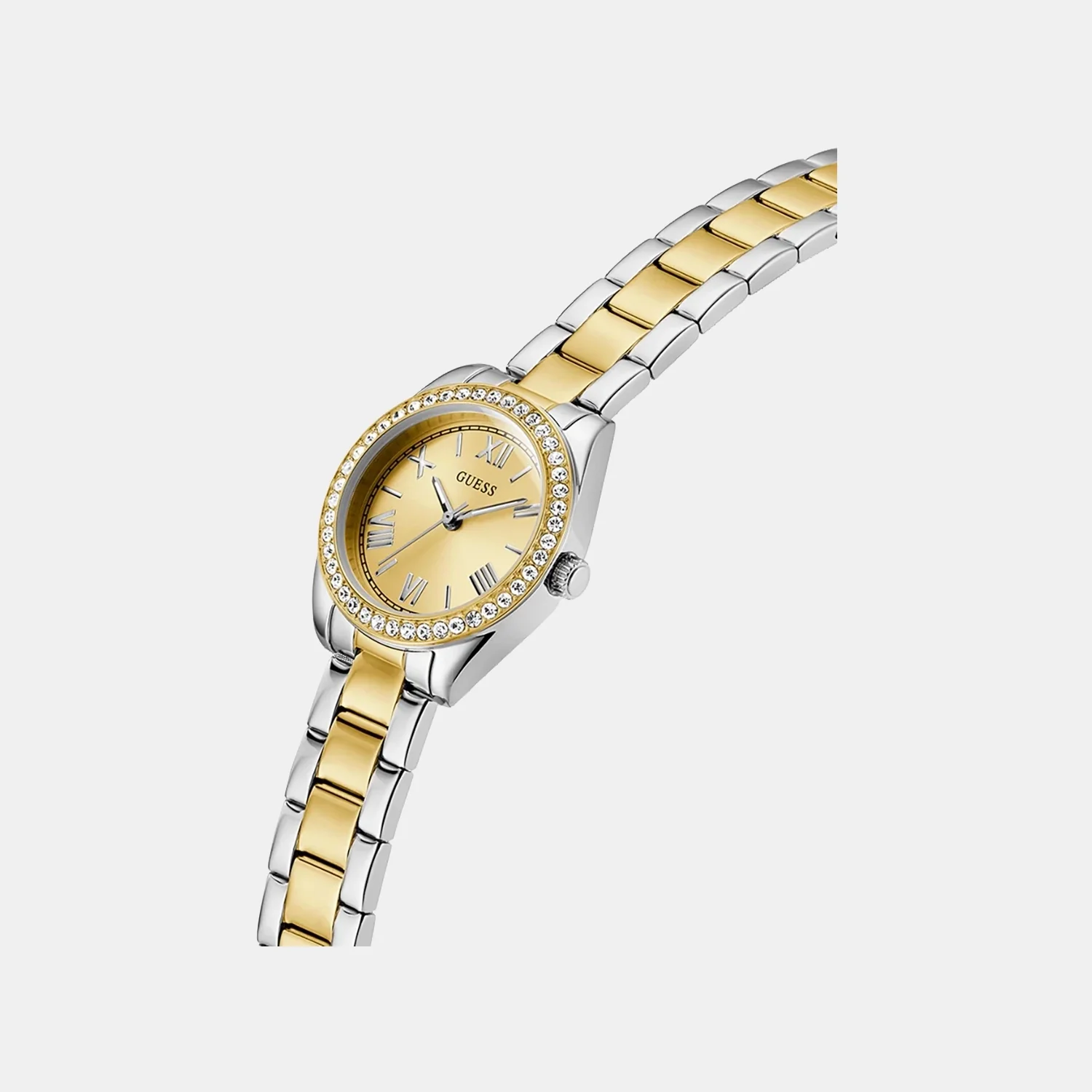 Dress Women Quartz Champagne Dial Analog Stainless Steel Watch GW0841L2 - Image 3