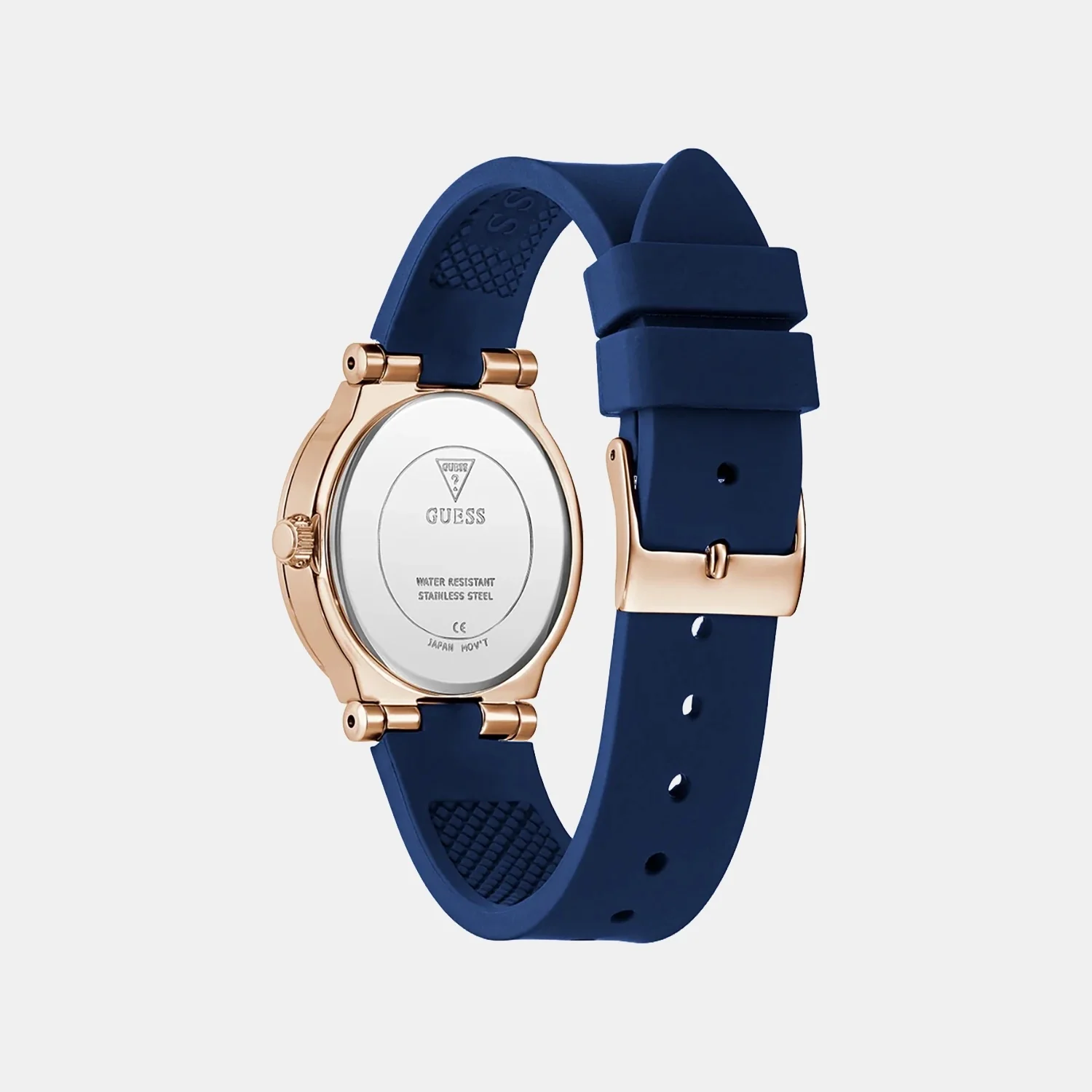 Dress Women Quartz White Dial Analog Silicone Watch GW0844L3 - Image 4