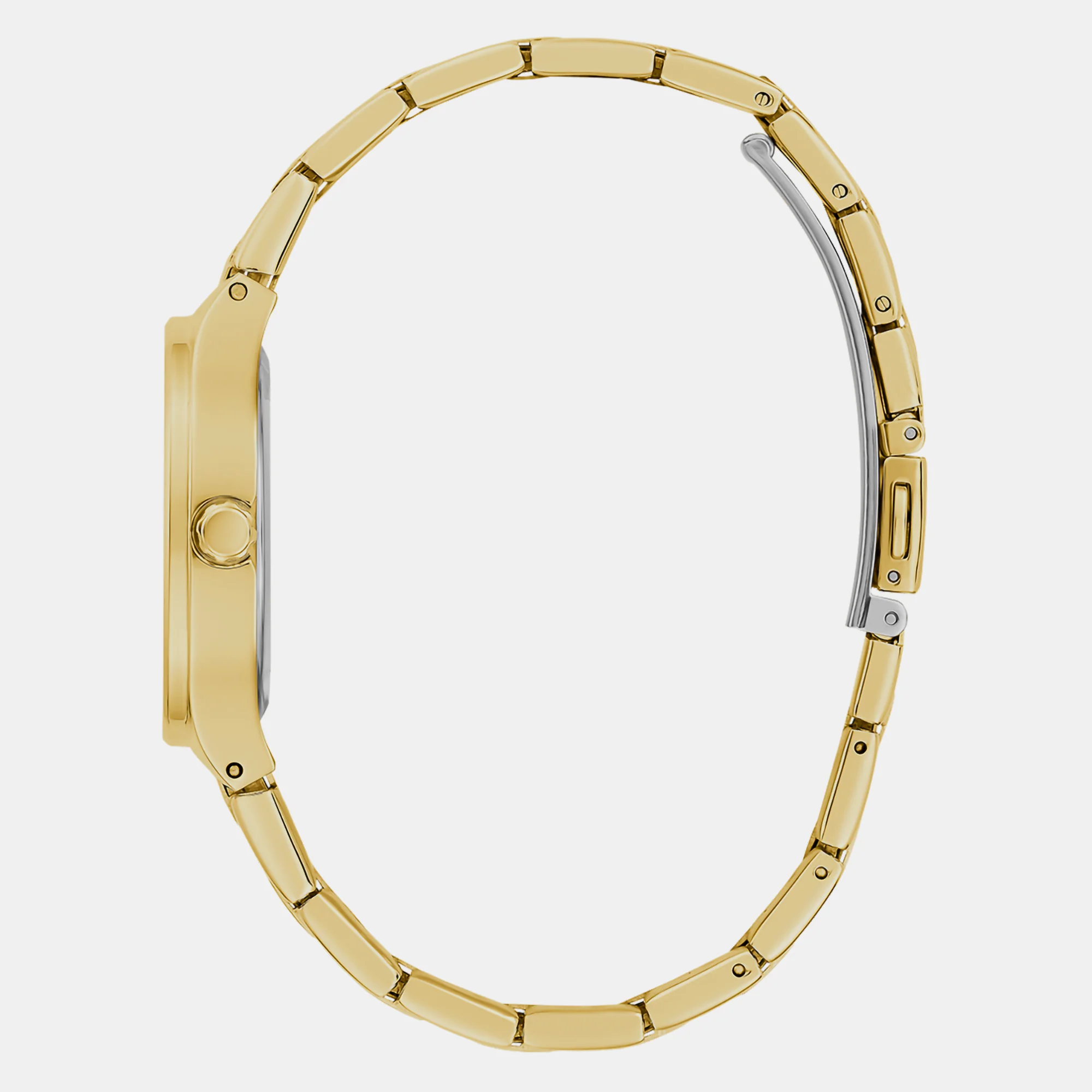 Eve Women Quartz Gold Dial Analog Stainless Steel Watch GW0615L2 - Image 3