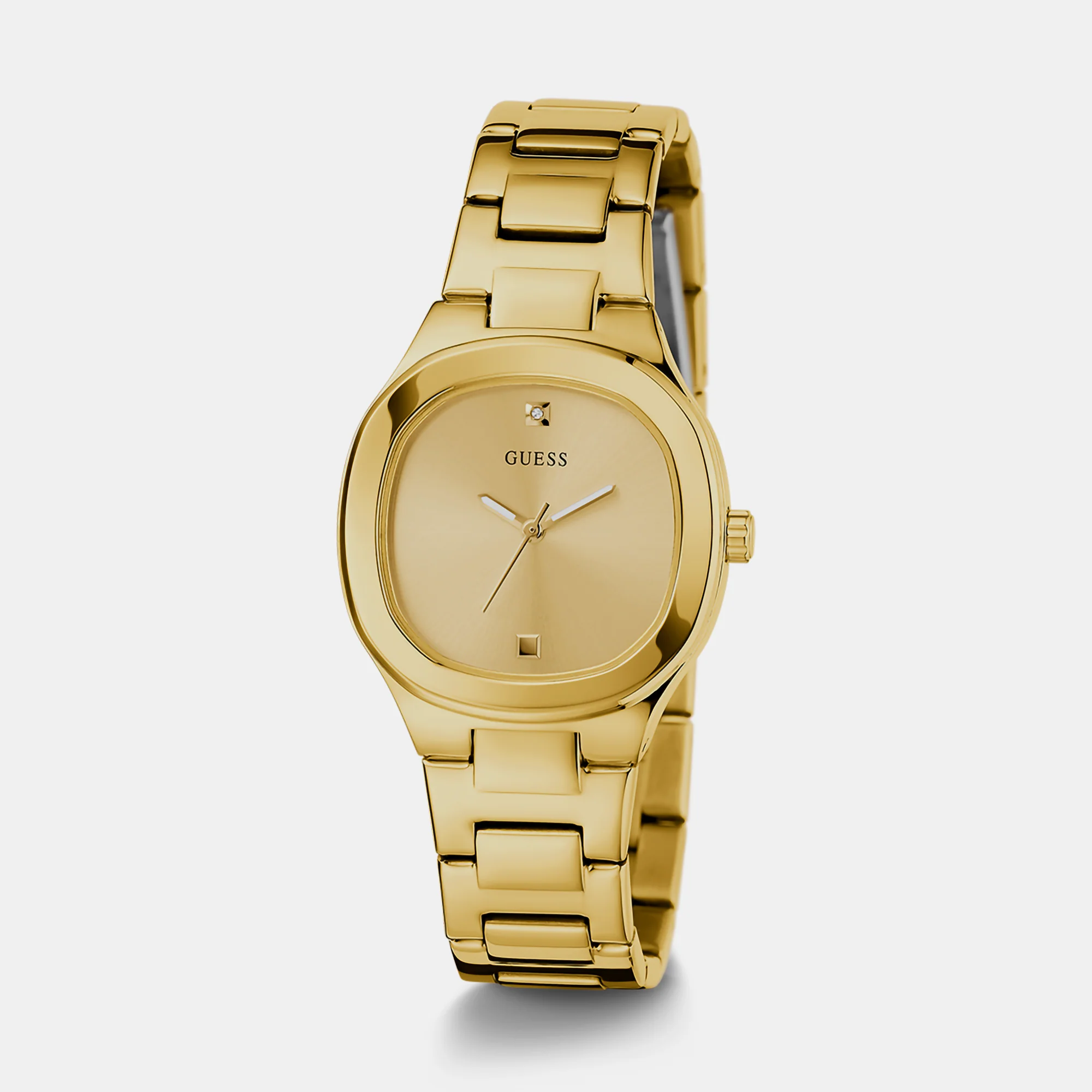 Eve Women Quartz Gold Dial Analog Stainless Steel Watch GW0615L2 - Image 4