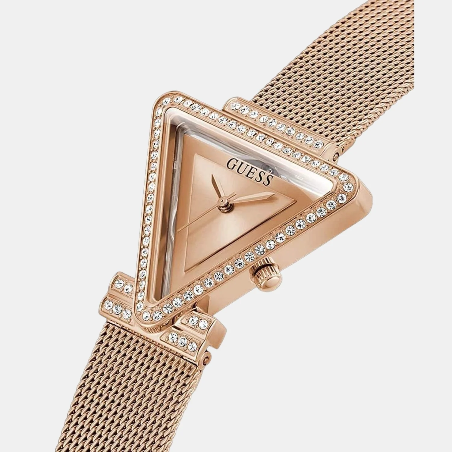 Fame Women Quartz Gold Dial Analog Stainless Steel Watch GW0508L3 - Image 5