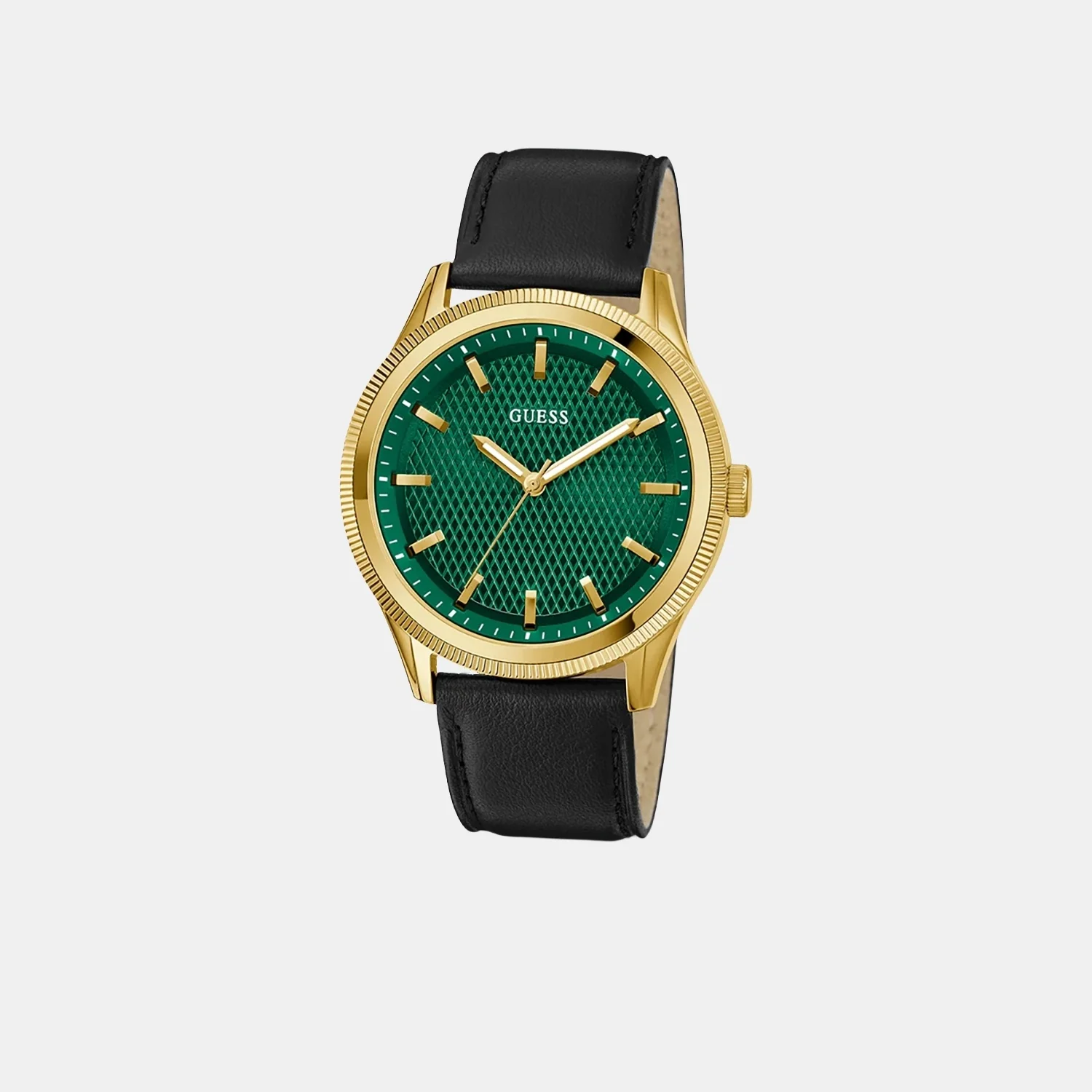 Guess Dress Men Quartz Green Dial Analog Leather Watch GW0846G1 - Image 2