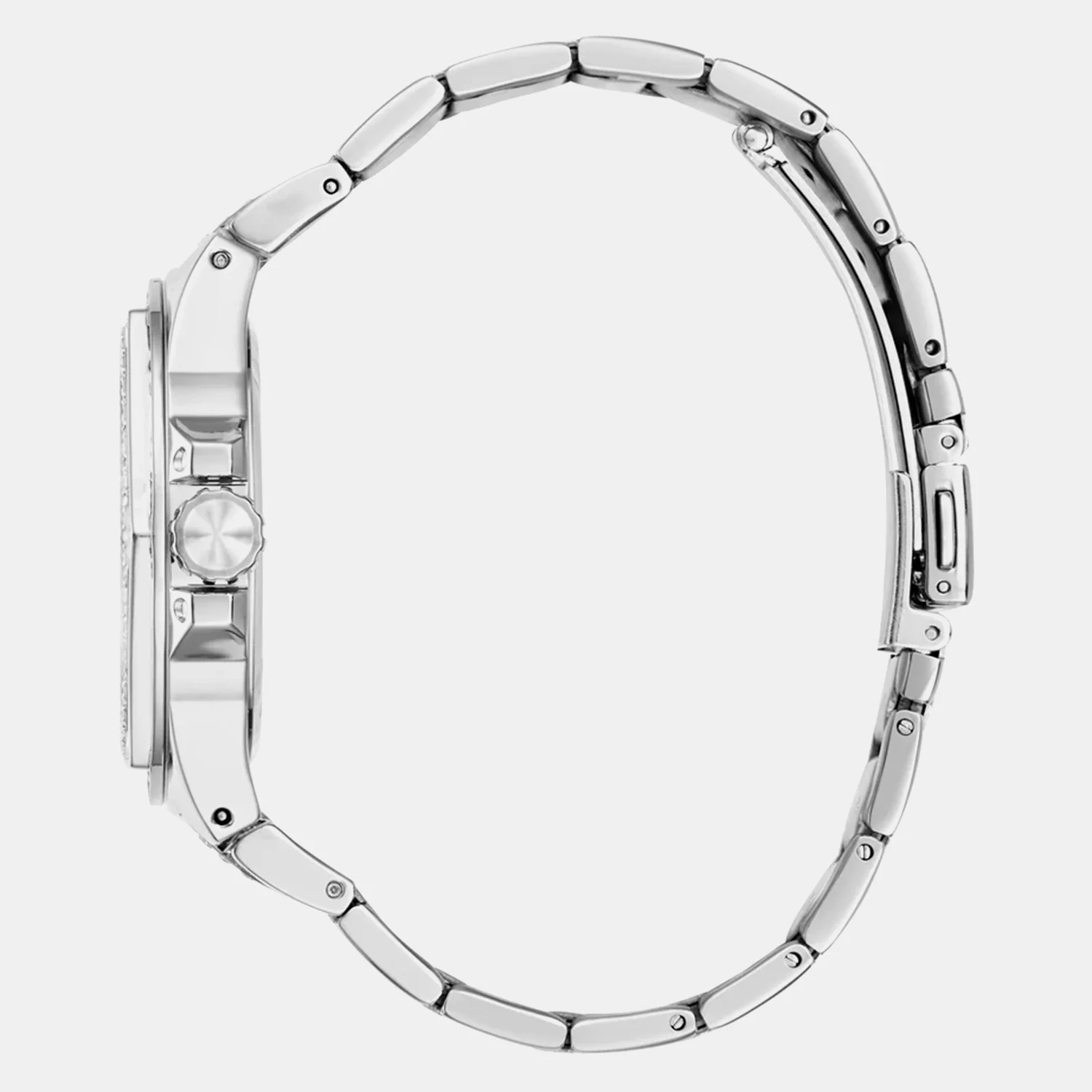 Guess Trend Women Quartz Silver Dial Multi-Function Stainless Steel Watch GW0878L1 - Image 6