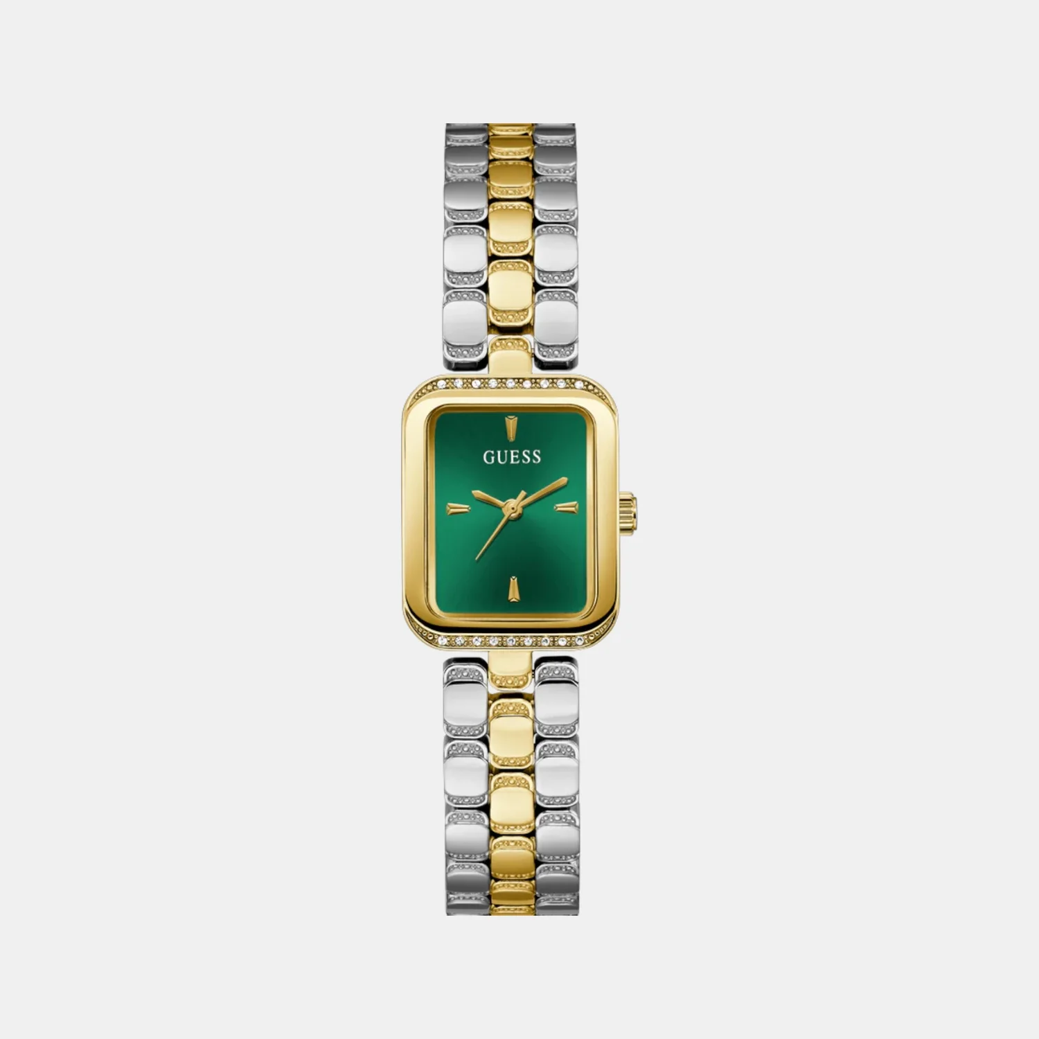 Isla Women Quartz Green Dial Analog Recycled Steel Watch GW0865L6 - Image 2