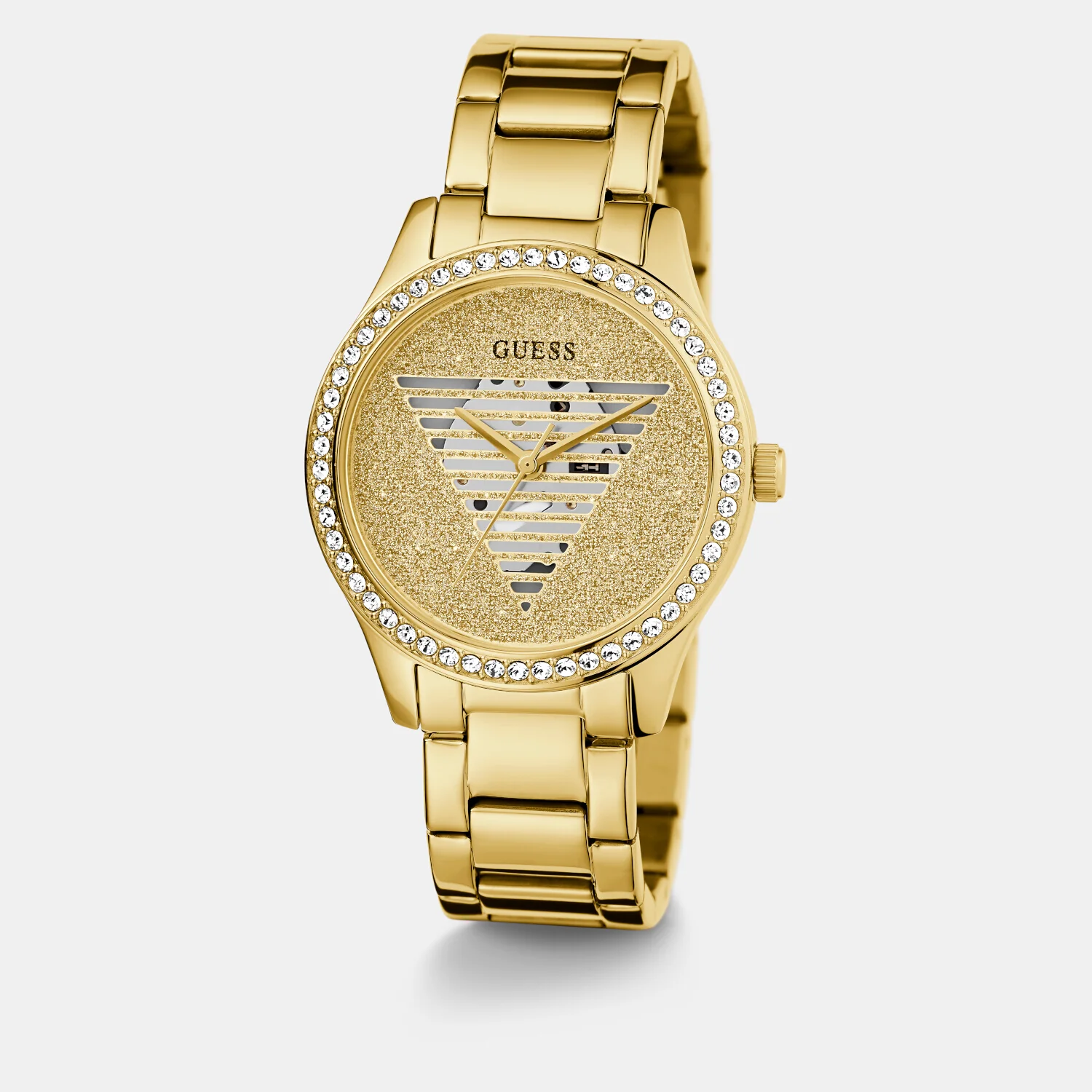 Lady Idol Women Quartz Champagne Dial Analog Stainless Steel Watch GW0605L2 - Image 5