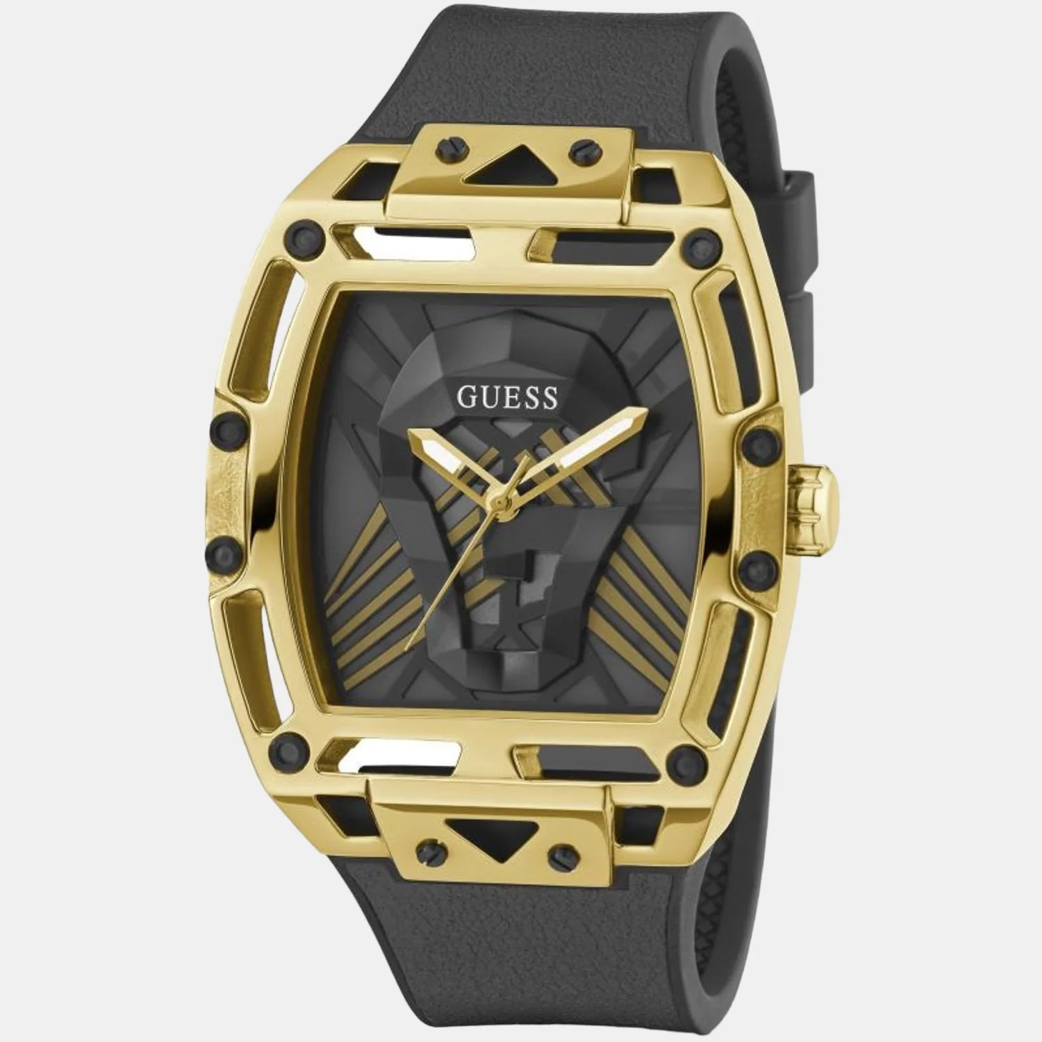 Legend Men Quartz Black Dial Analog Leather Watch GW0500G1 - Image 3
