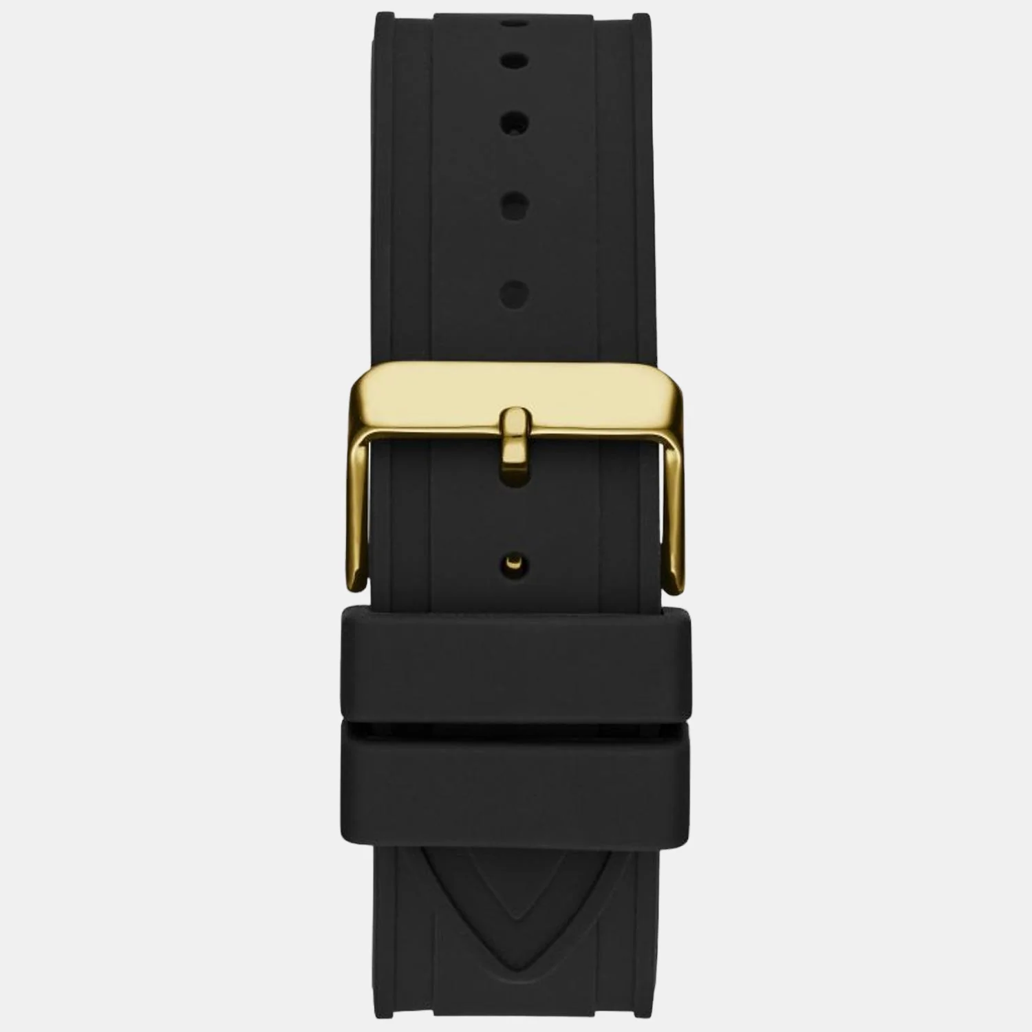 Men Quartz Black Dial Chronograph Silicone Watch GW0263G1 - Image 3