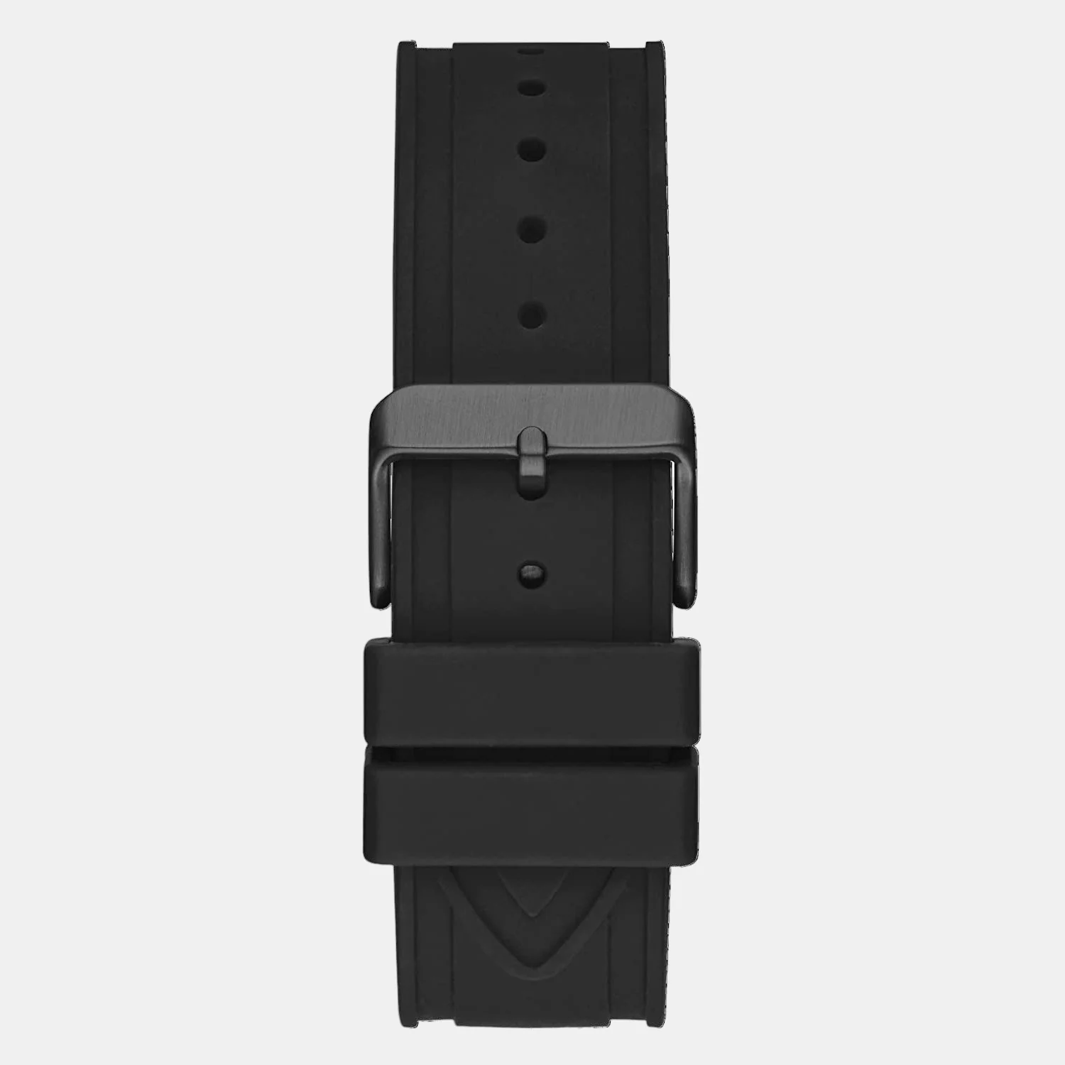 Men Quartz Black Dial Chronograph Silicone Watch GW0263G4 - Image 3