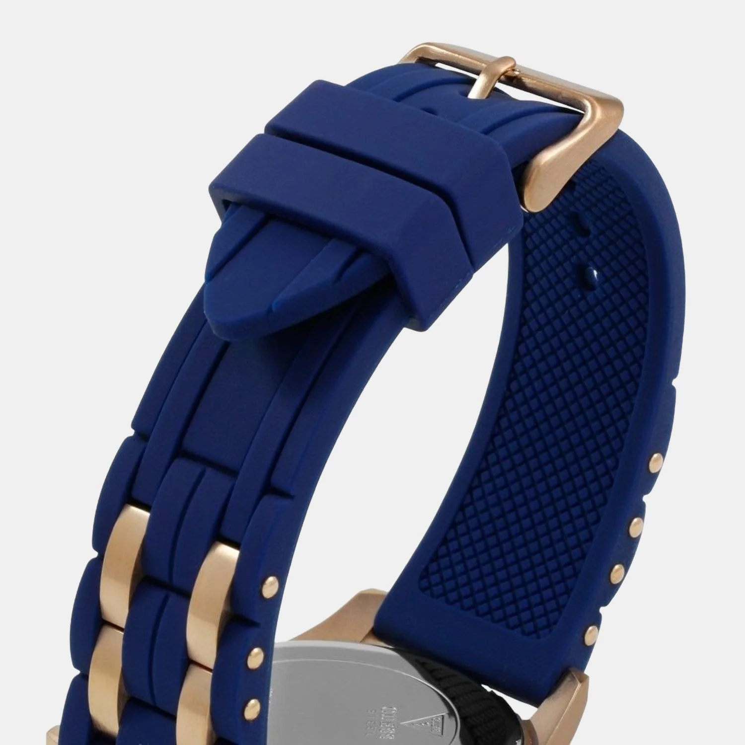Men Quartz Blue Dial Chronograph Silicone Watch W0366G4 - Image 3