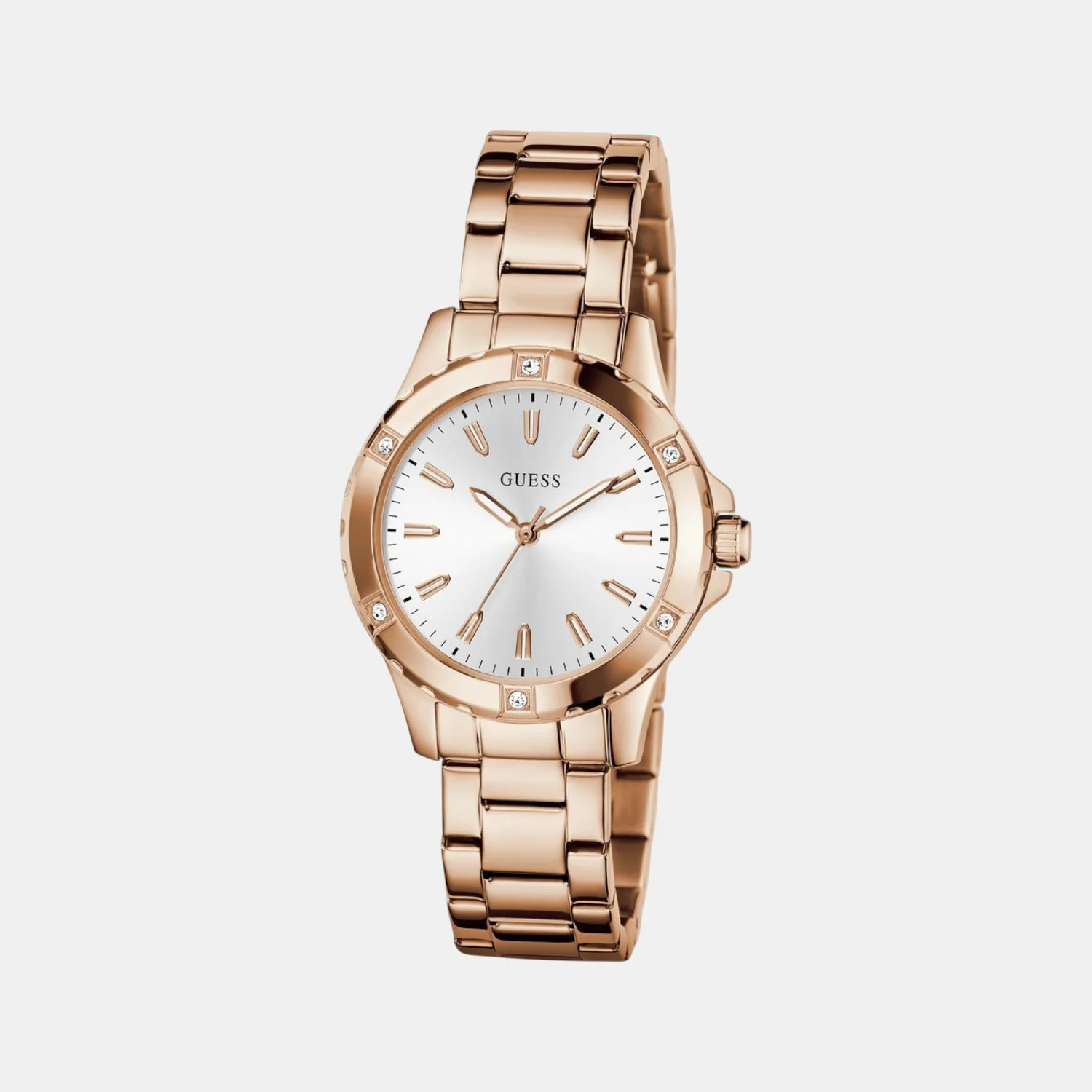 Mist Women Quartz White Dial Analog Stainless Steel Watch GW0948L5 - Image 3