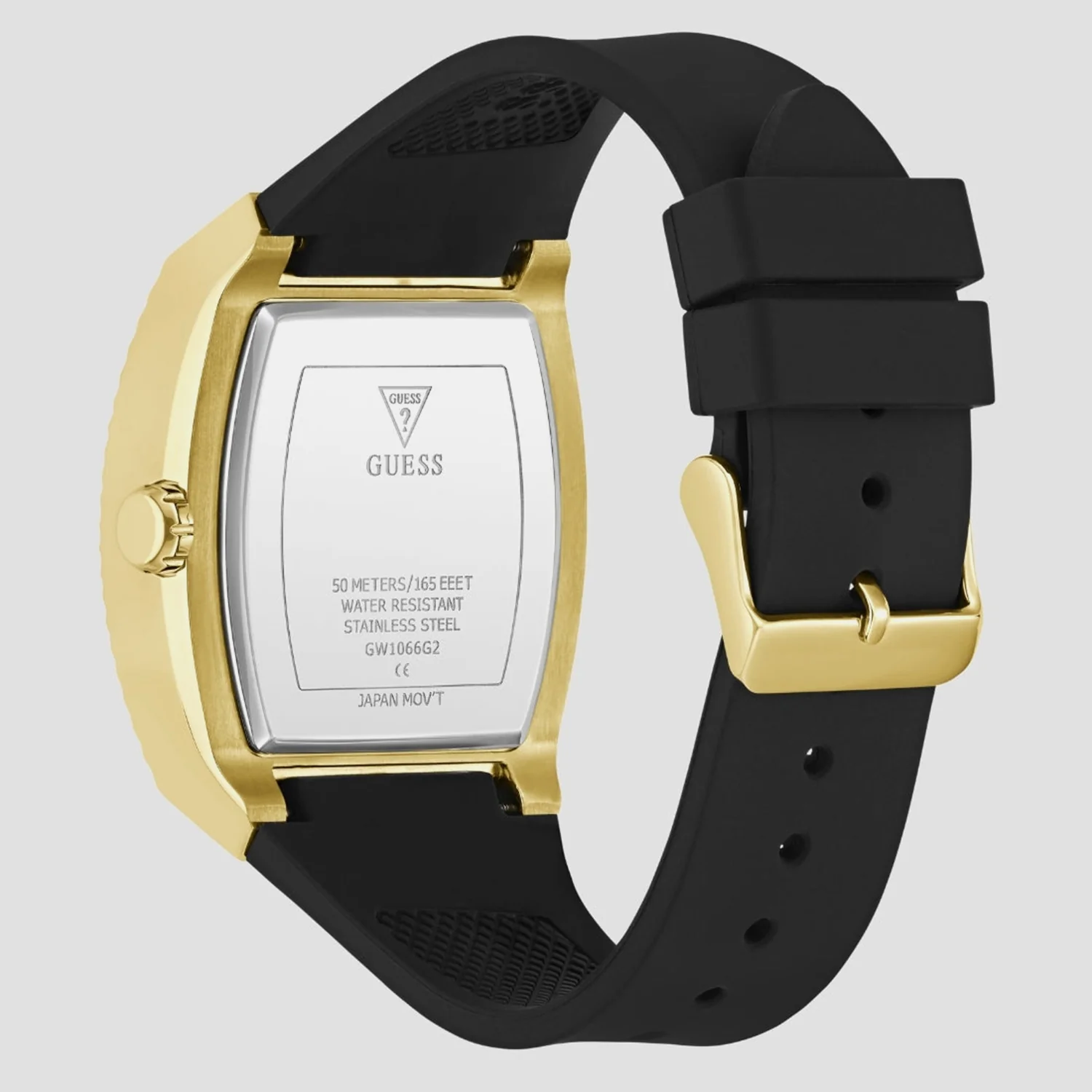 Phoenix Men Quartz Champagne Dial Analog Silicone Watch GW1066G2 - Image 5
