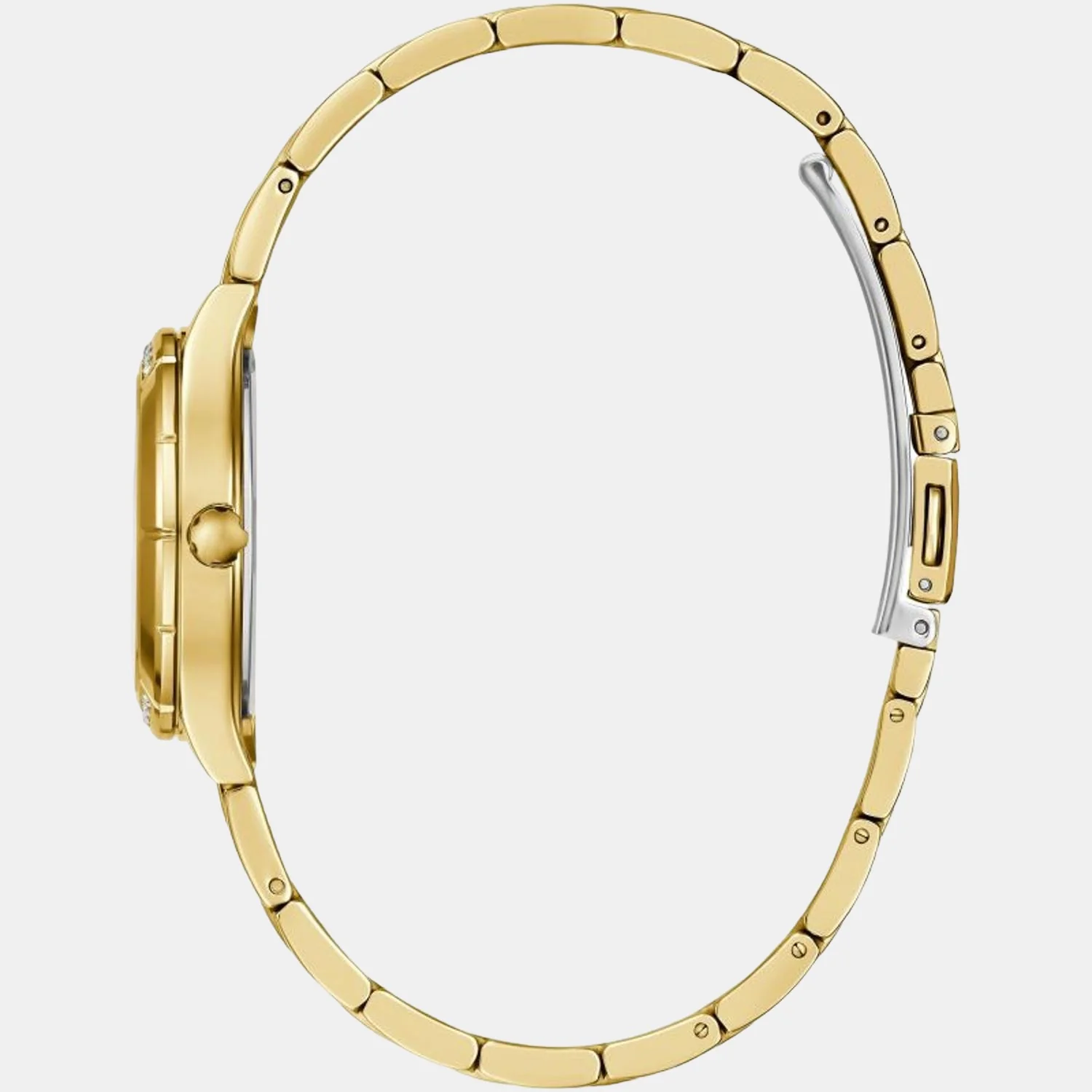 piper Women Quartz Gold Dial Analog Stainless Steel Watch GW0413L2 - Image 3
