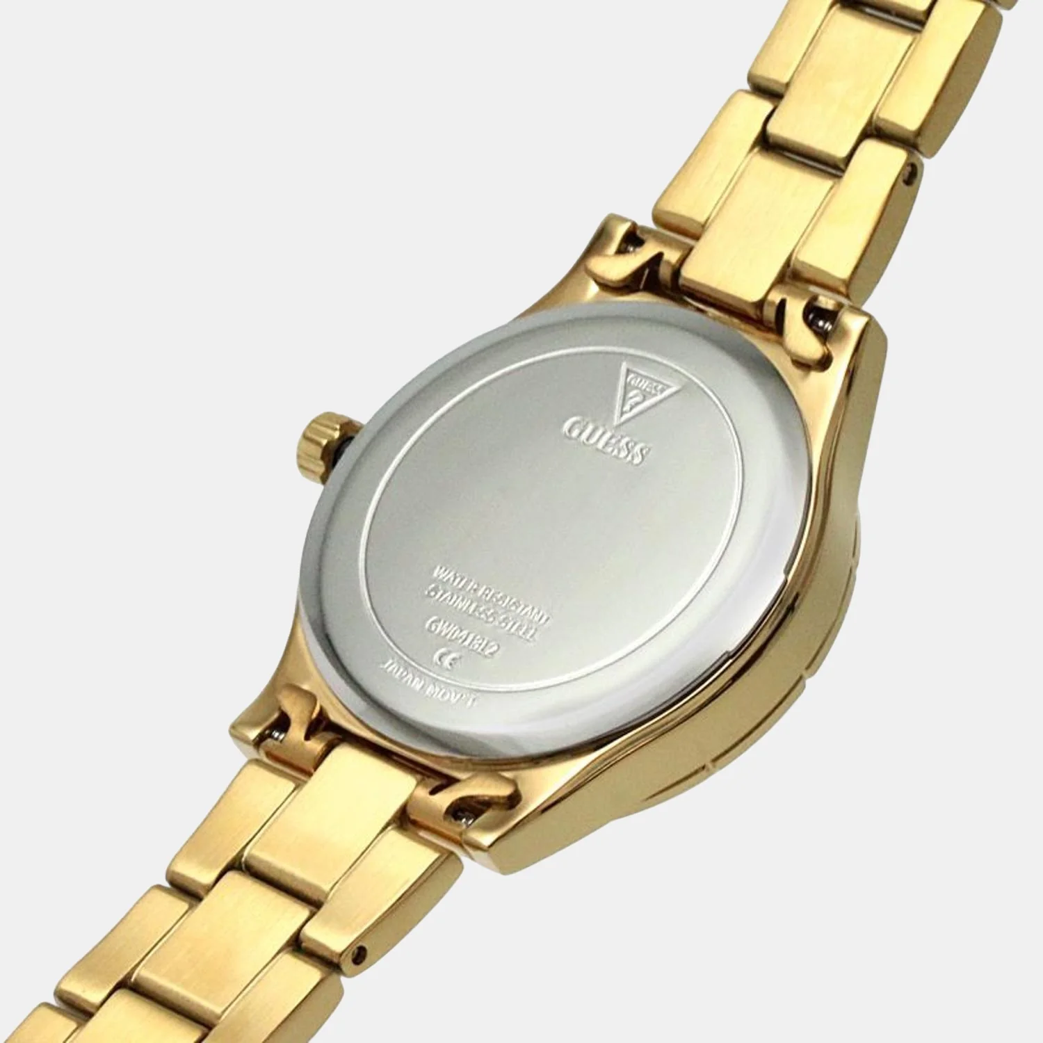 piper Women Quartz Gold Dial Analog Stainless Steel Watch GW0413L2 - Image 7