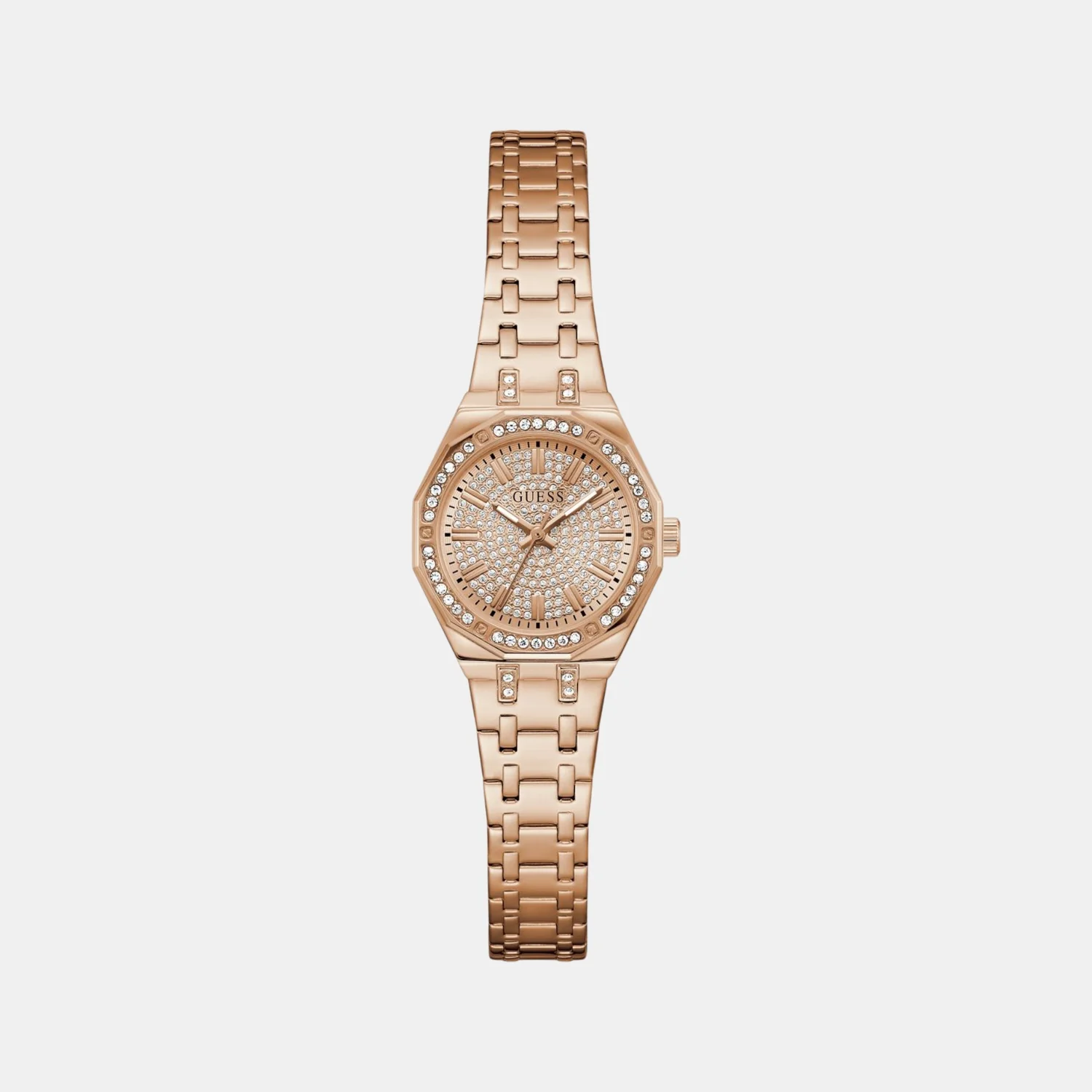 Pixie Women Quartz Rose Gold Dial Analog Recycled Steel Watch GW0931L4 - Image 2