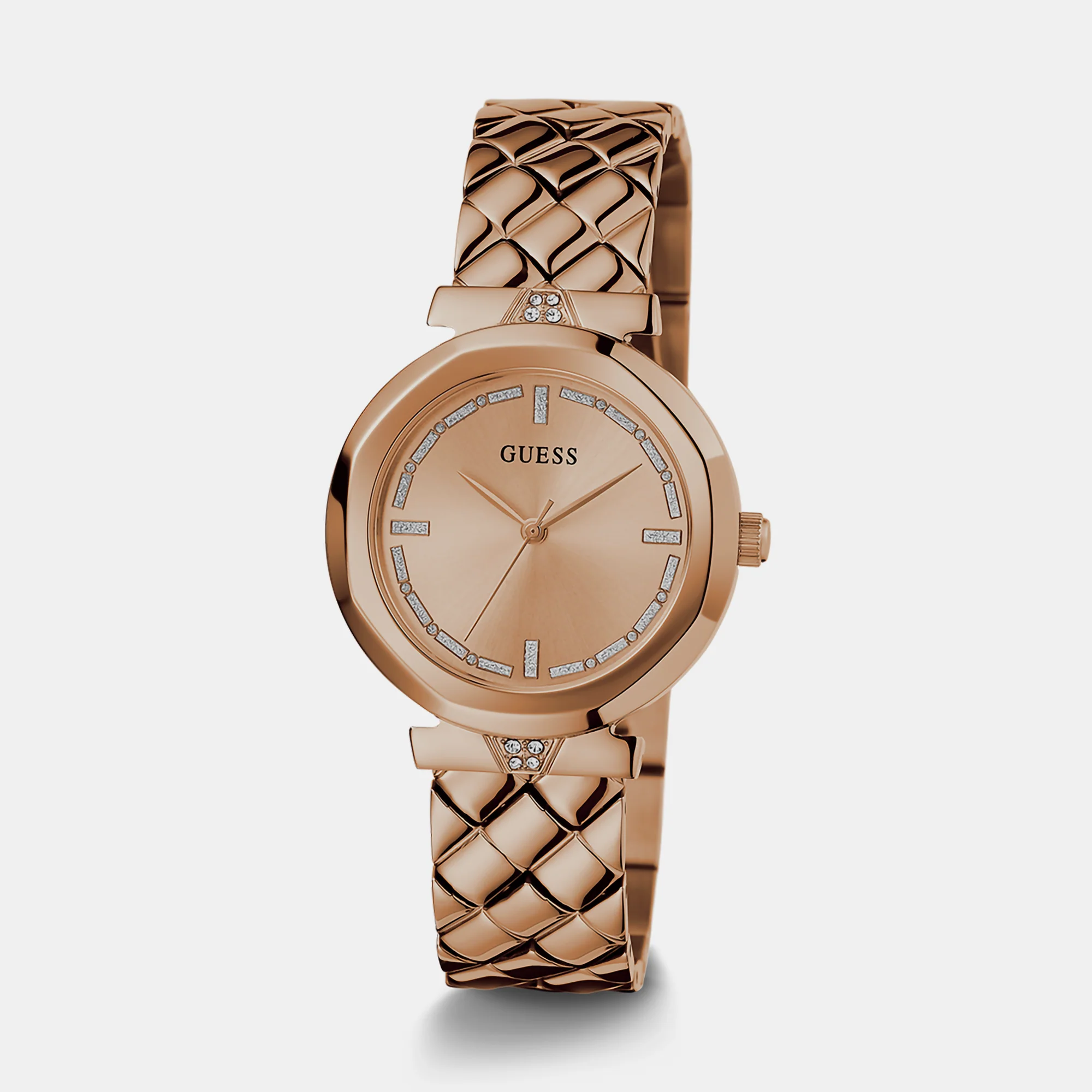 Rumour Women Quartz Rose Gold Dial Analog Stainless Steel Watch GW0613L3 - Image 6