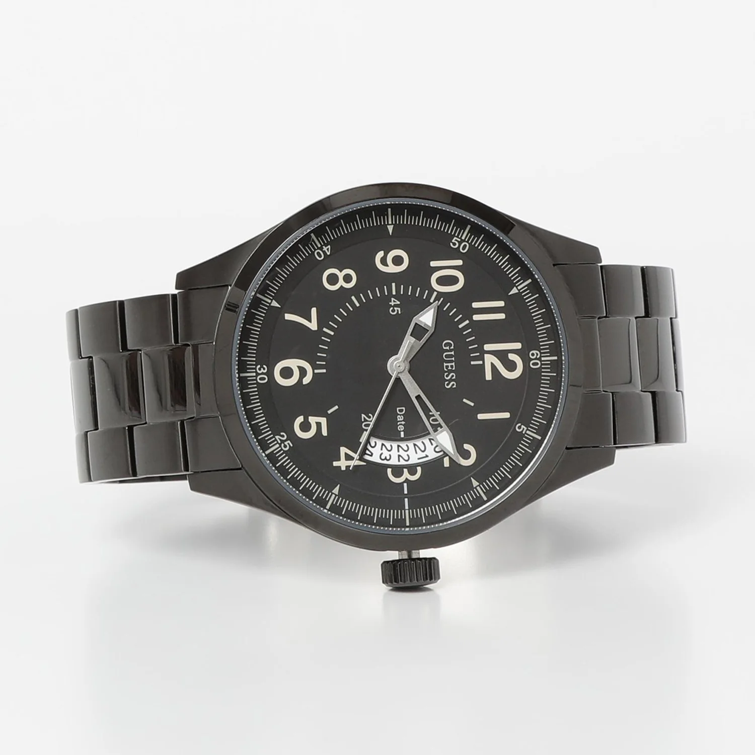 Soho Men Quartz Black Dial Analog Stainless Steel Watch W1245G3 - Image 3