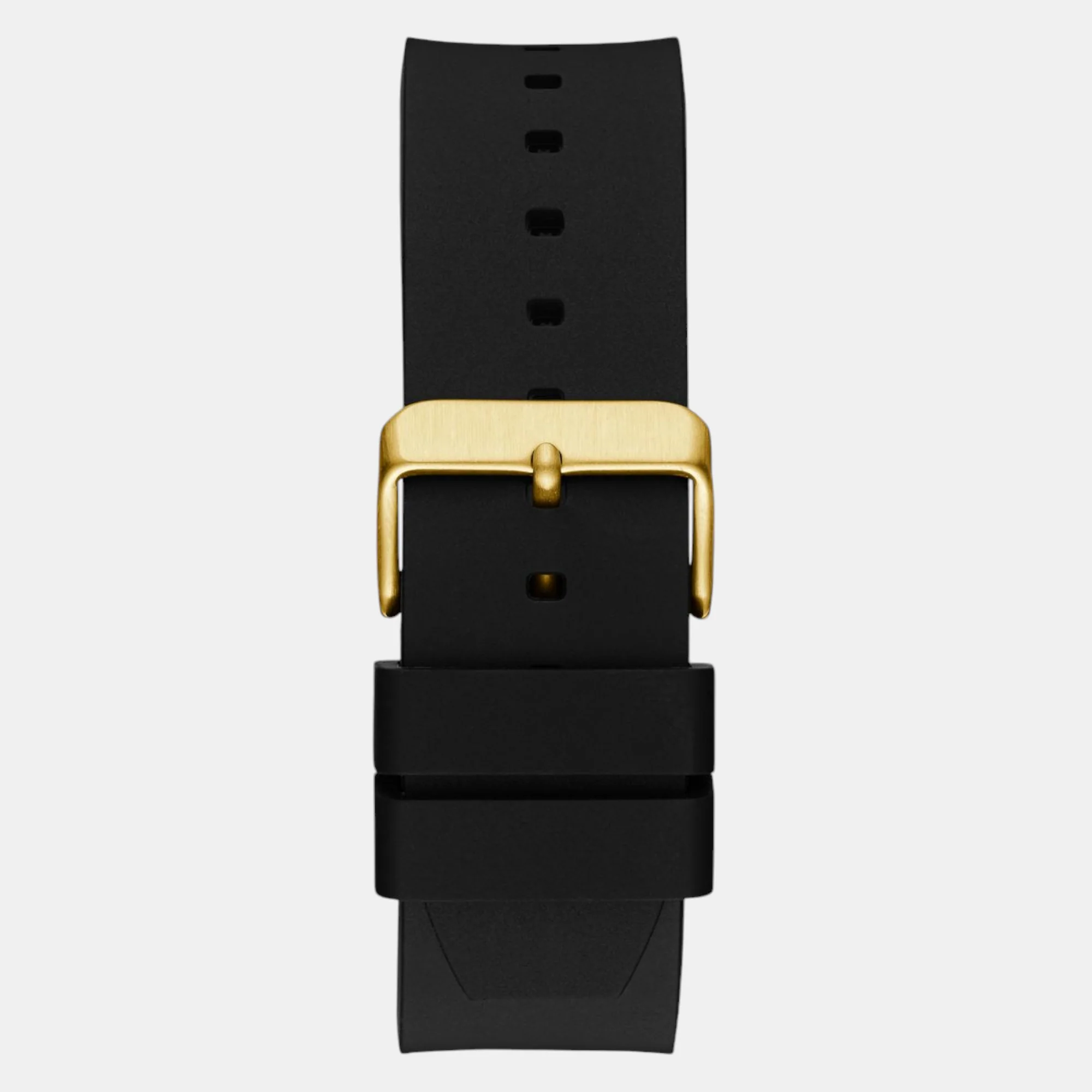 vinyl Men Quartz Black Dial Analog Silicone Watch GW0790G1 - Image 6