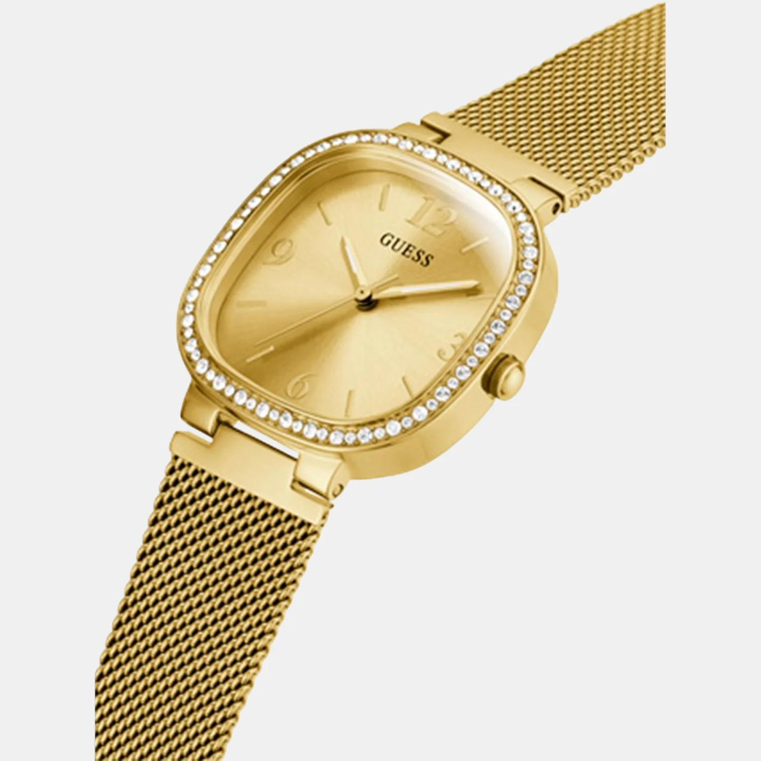 Women Quartz Gold Dial Analog Stainless Steel Watch GW0354L2 - Image 4