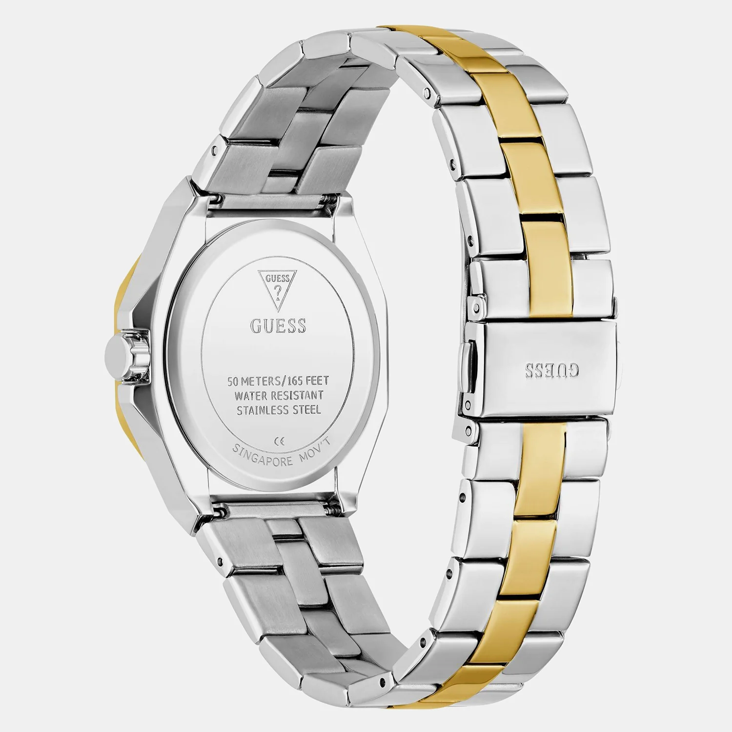 Women Quartz Green Dial Analog Stainless Steel Watch GW0873L4 - Image 4