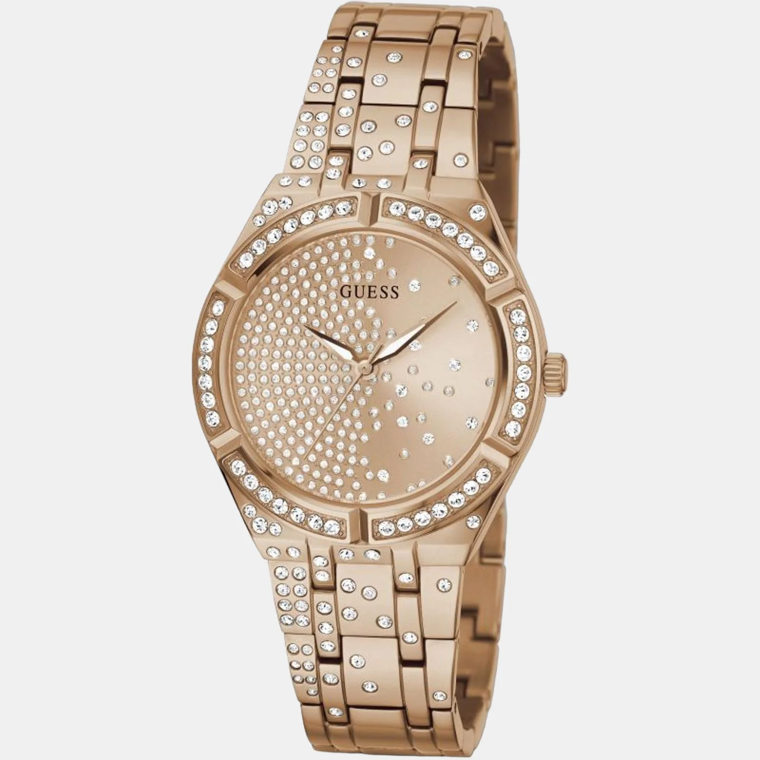 Women Quartz Rose Gold Dial Analog Stainless Steel Watch GW0312L3 - Image 2