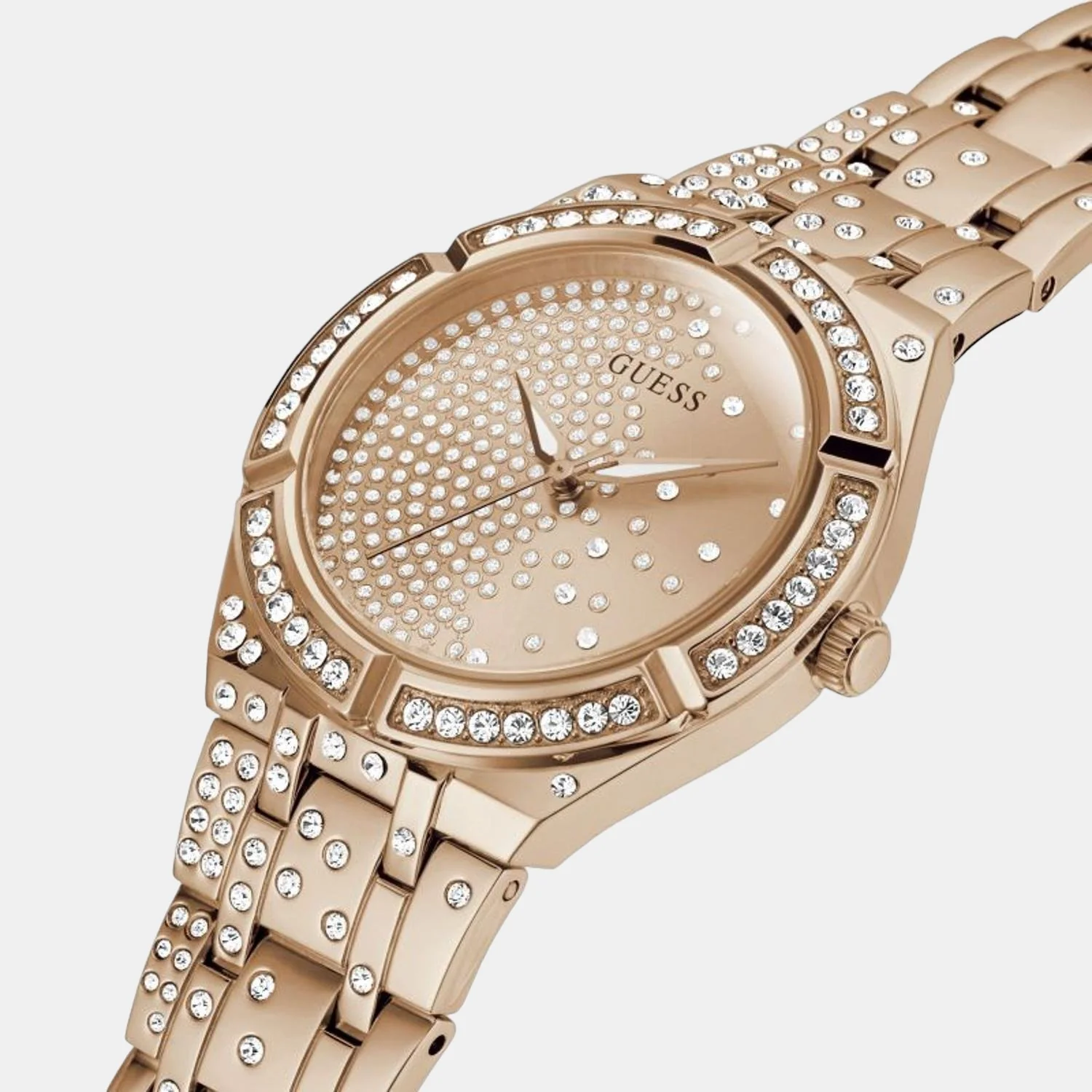 Women Quartz Rose Gold Dial Analog Stainless Steel Watch GW0312L3 - Image 5