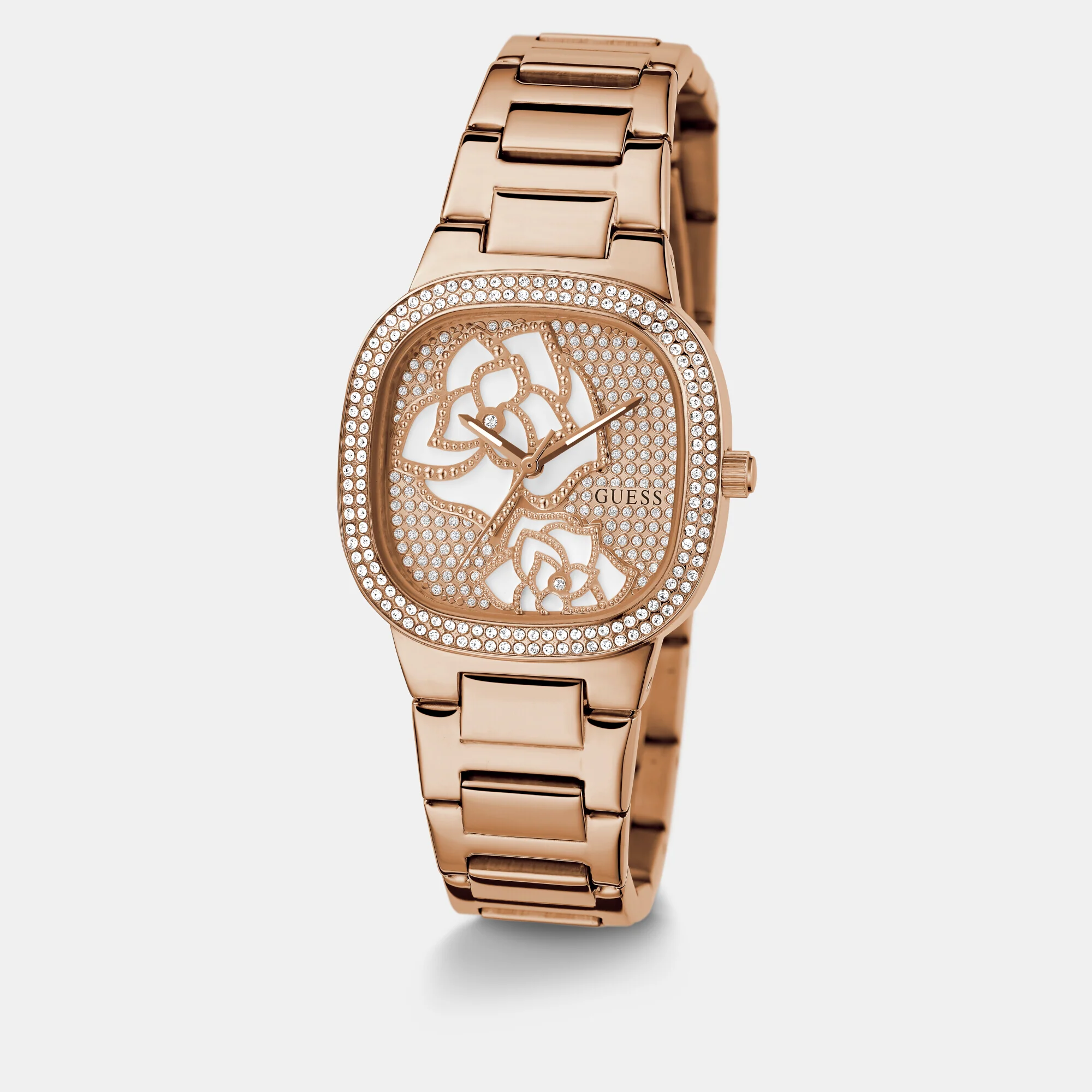 Women Quartz Rose Gold Dial Analog Stainless Steel Watch GW0544L4 - Image 5