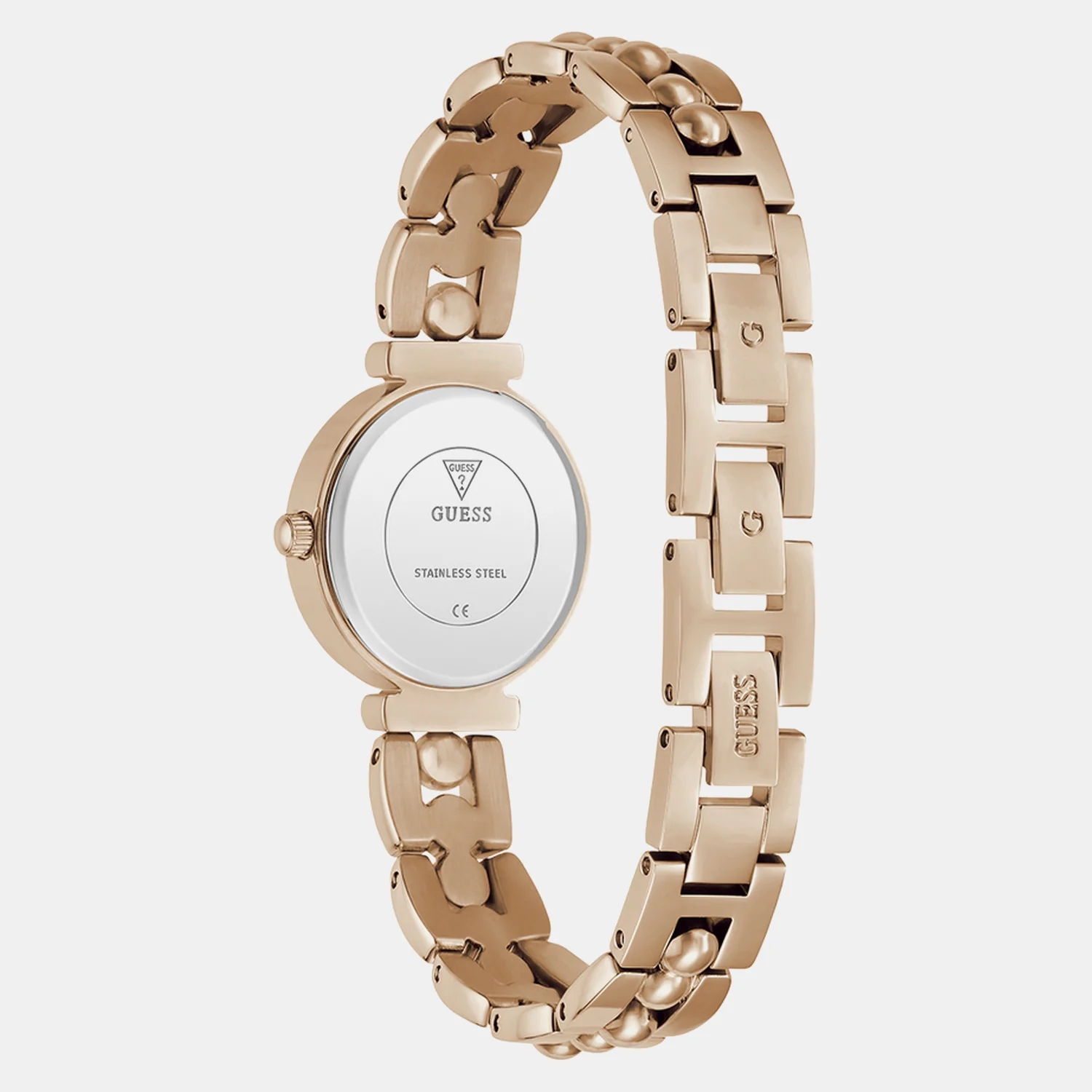 Women Quartz Rose Gold Dial Analog Stainless Steel Watch GW0994L4 - Image 4