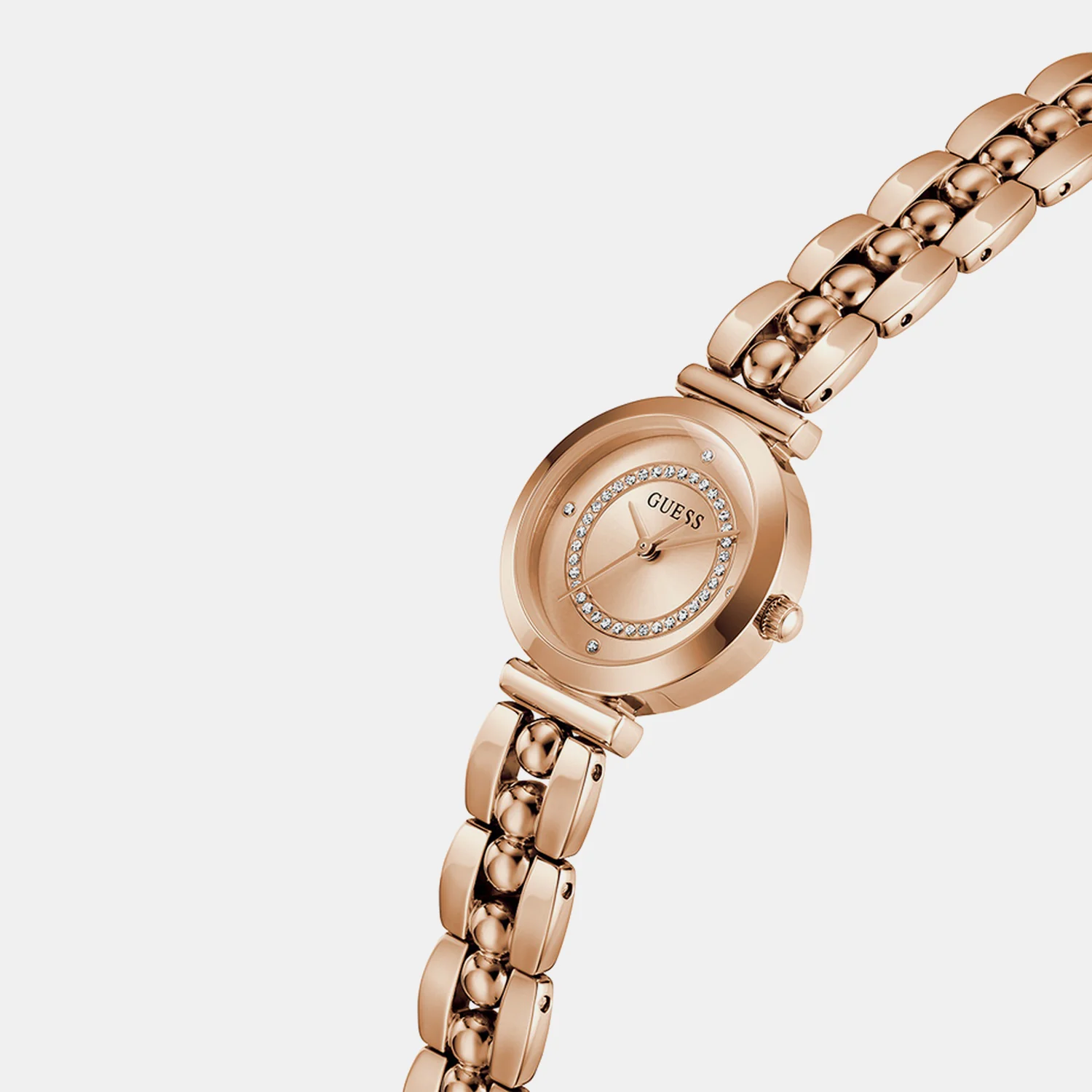 Women Quartz Rose Gold Dial Analog Stainless Steel Watch GW0994L4 - Image 7