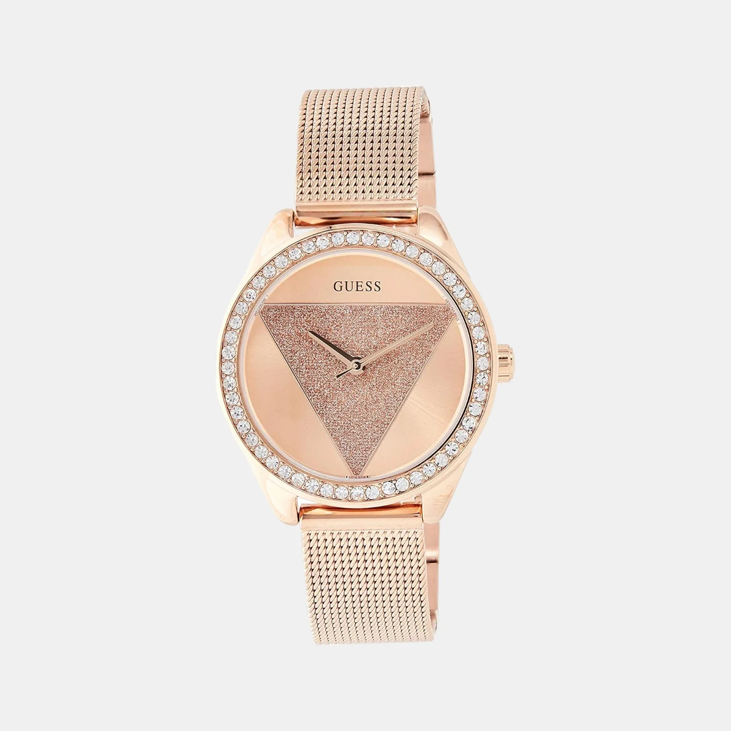 Women Quartz Rose Gold Dial Analog Stainless Steel Watch W1142L4