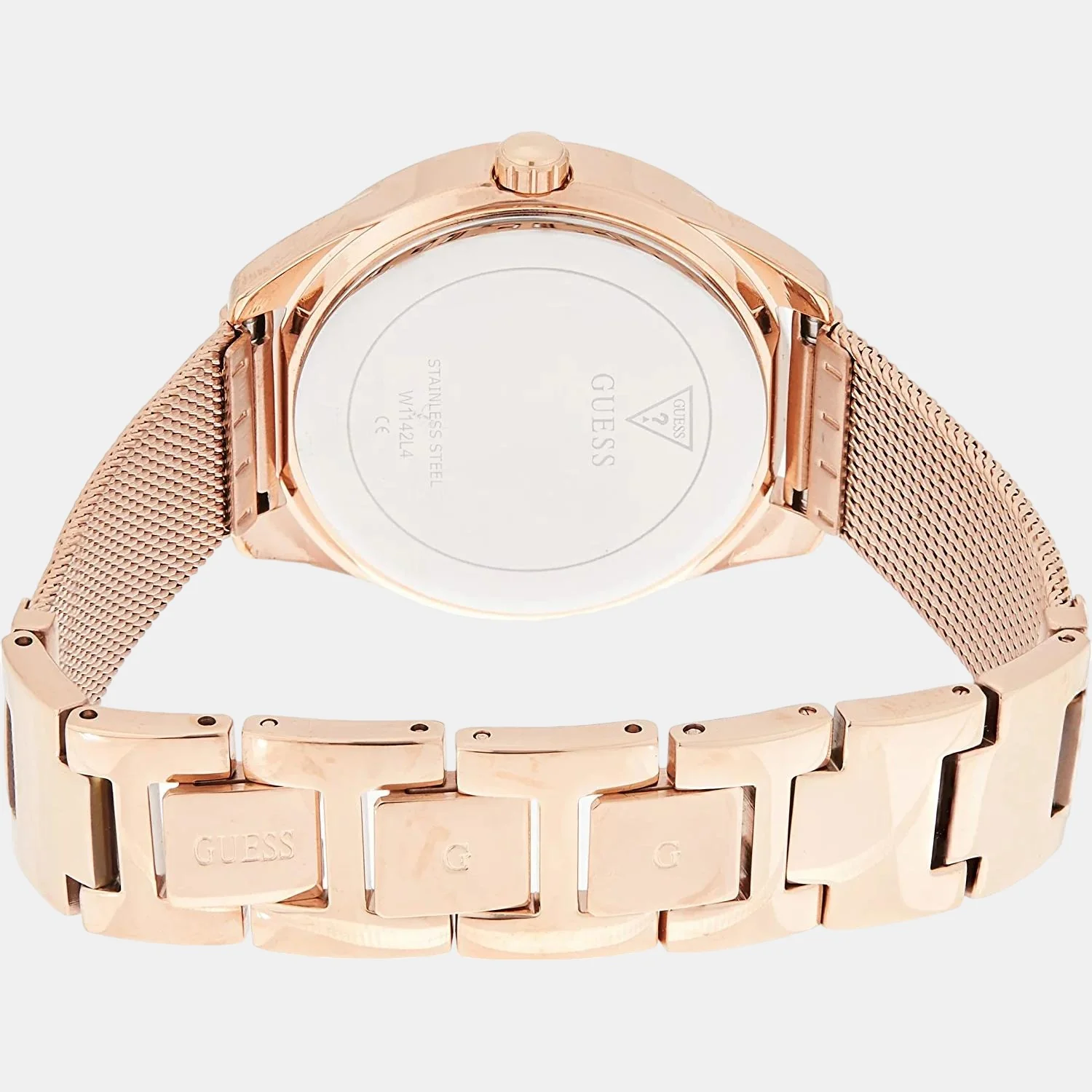 Women Quartz Rose Gold Dial Analog Stainless Steel Watch W1142L4 - Image 2