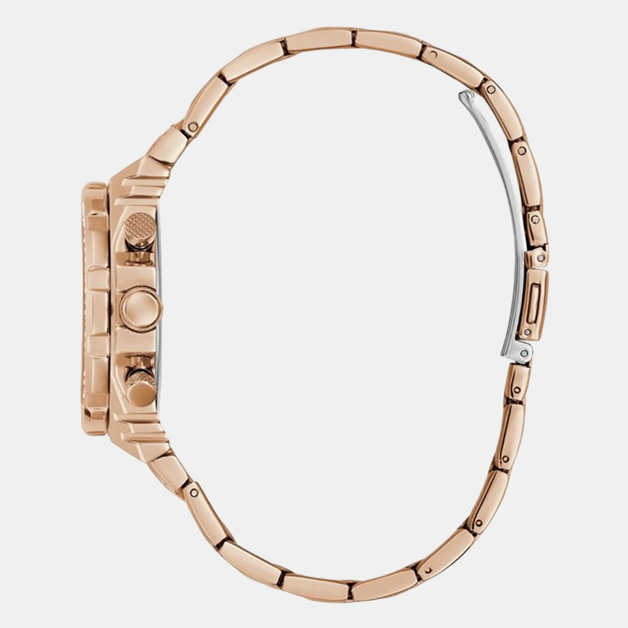 Women Quartz Rose Gold Dial Chronograph Stainless Steel Watch GW0552L3 - Image 3