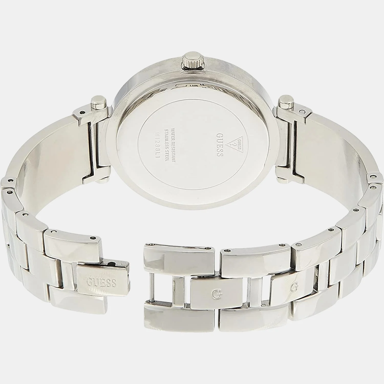 Women Quartz Silver Dial Analog Stainless Steel Watch W1288L1 - Image 2