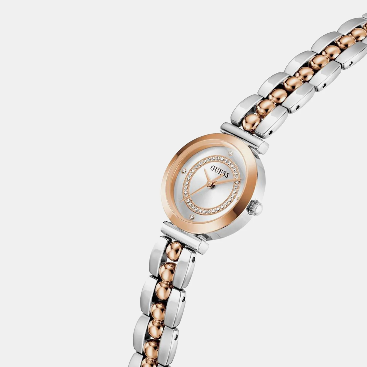 Women Quartz Silver Dial Analog Watch GW0994L5 - Image 2