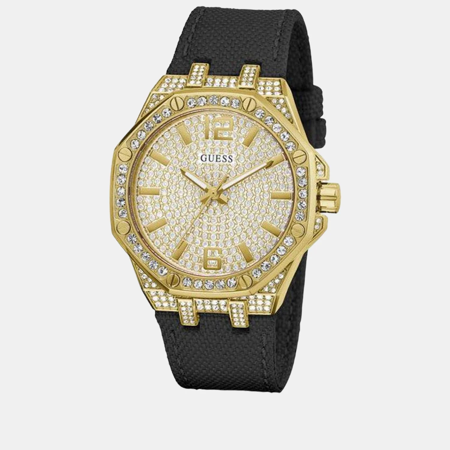 Women Quartz White Dial Analog Silicone Watch GW0408L2 - Image 3