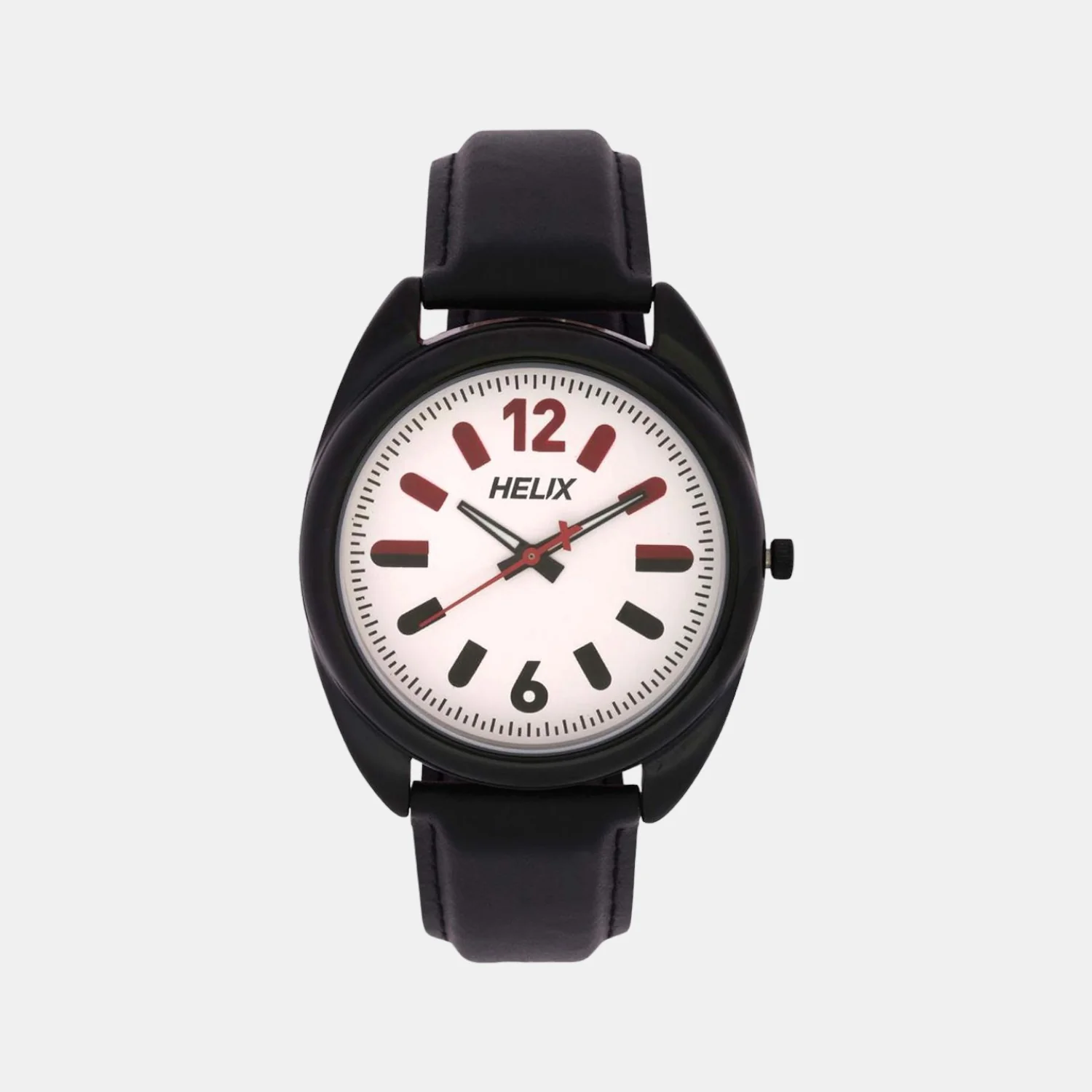 Men Quartz Beige Dial Analog Leather Watch TW038HG03 - Image 2