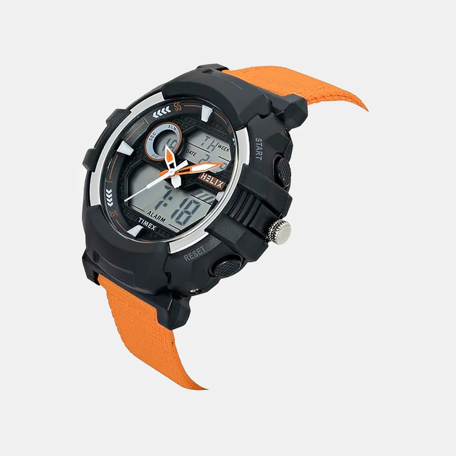 Men Quartz Black Dial Analog-Digital Nylon Watch TWESK6503T - Image 2