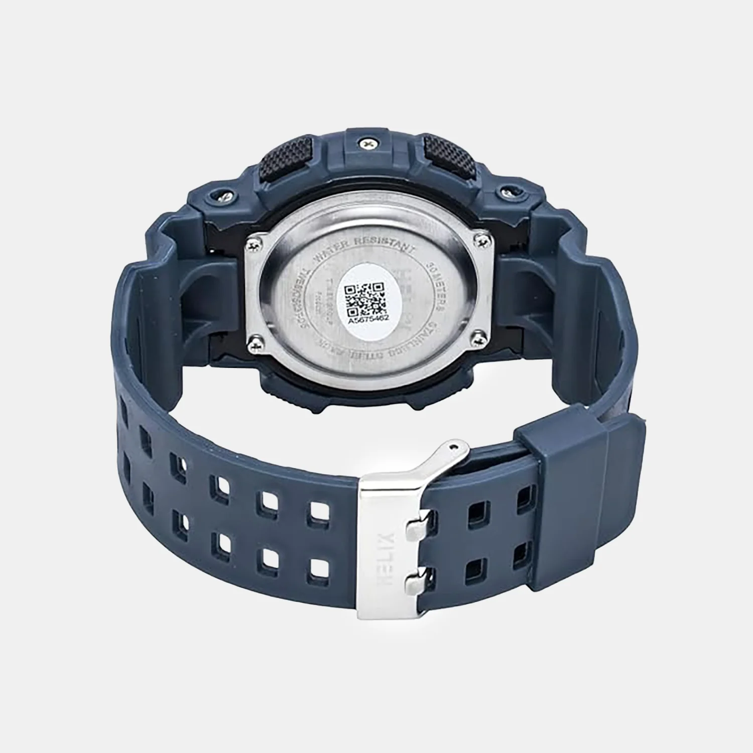 Men Quartz Black Dial Analog-Digital Silicone Watch TWESK7503T - Image 3