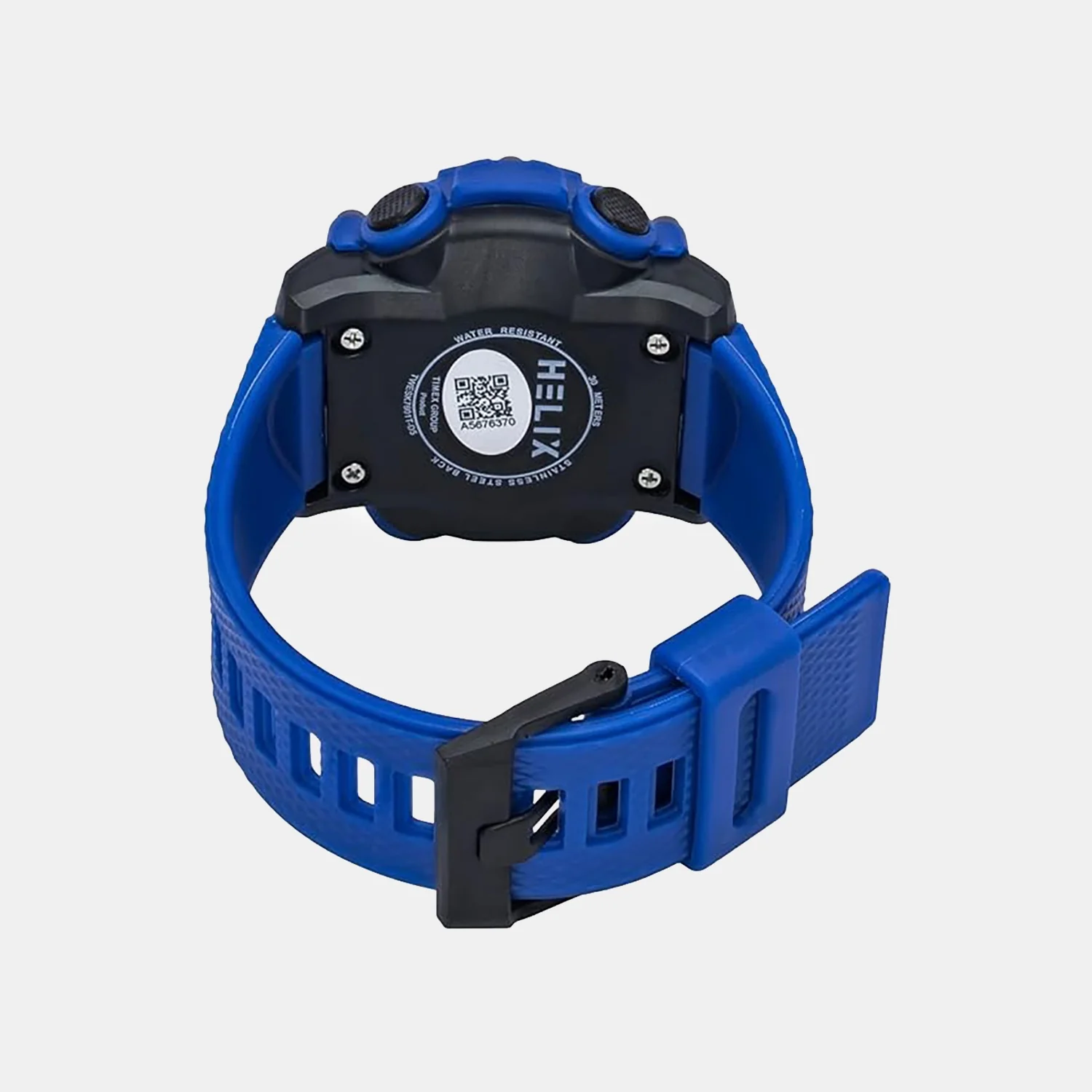 Men Quartz Black Dial Analog-Digital Silicone Watch TWESK7601T - Image 3