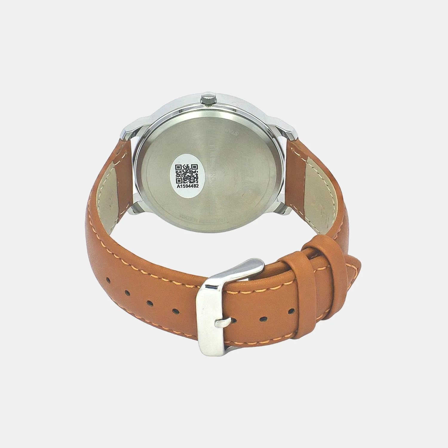 Men Quartz Black Dial Analog Leather Watch TW039HG09 - Image 2