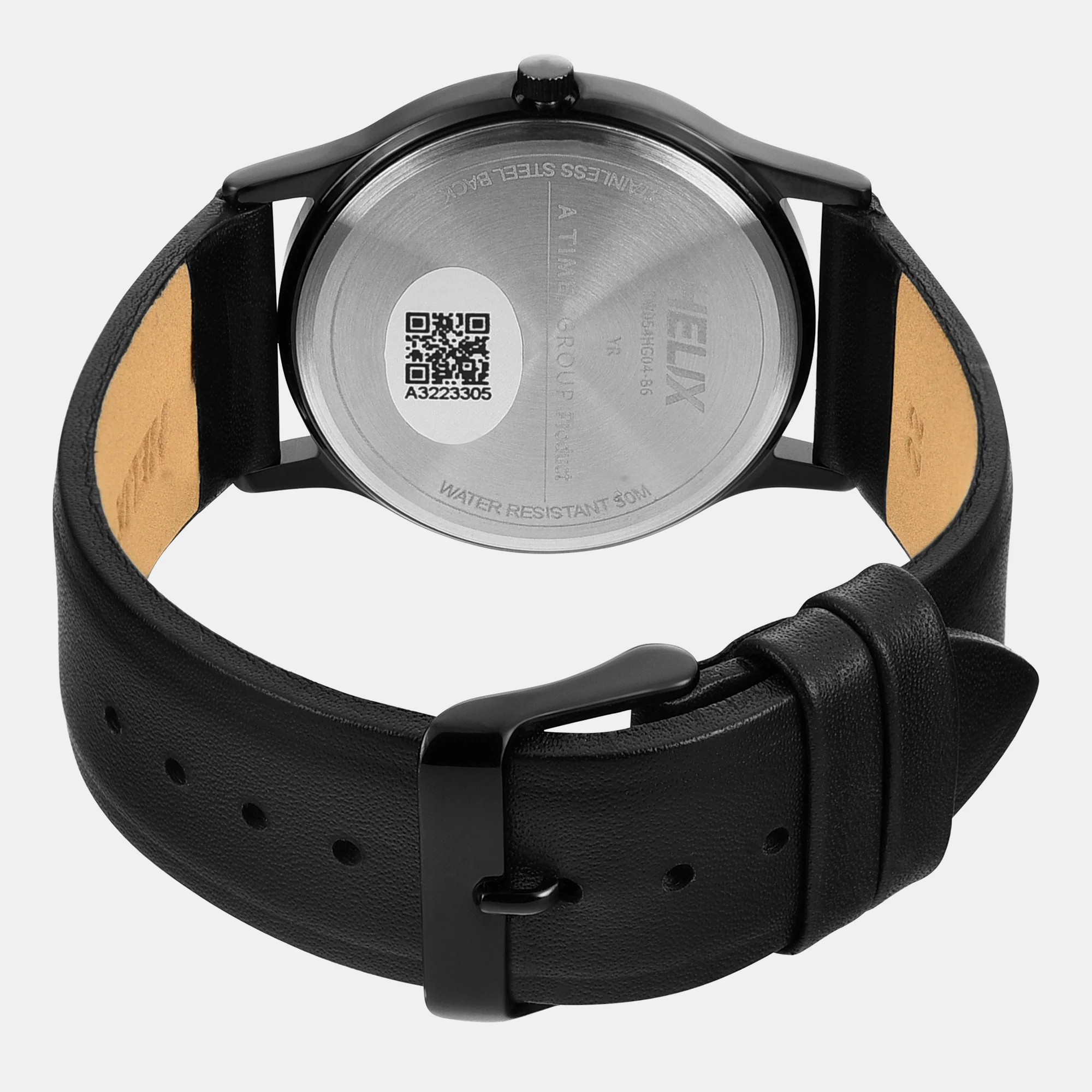 Men Quartz Black Dial Analog Leather Watch TW054HG04 - Image 6