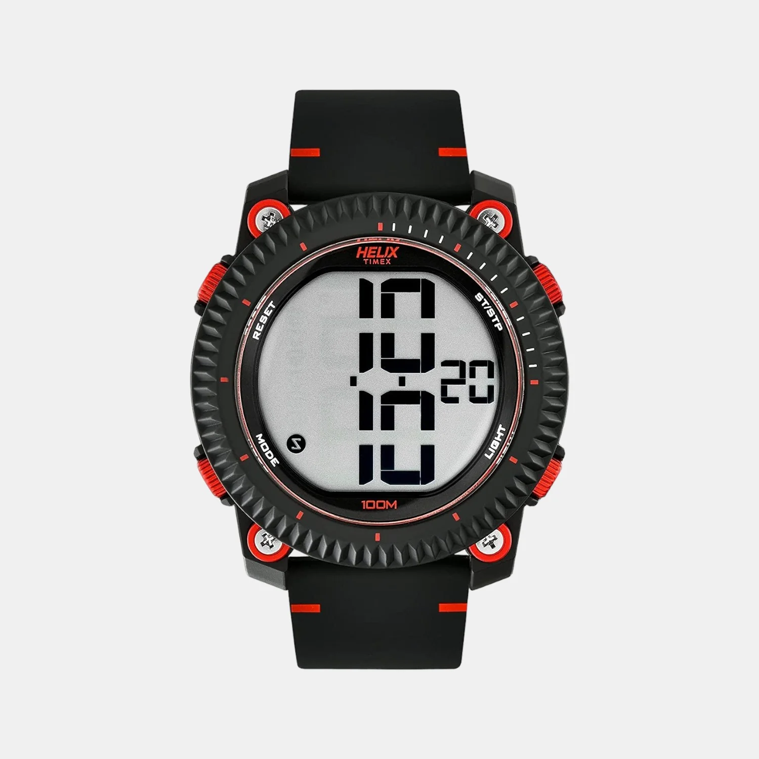 Men Quartz Black Dial Analog Resin Watch TWESK0700T