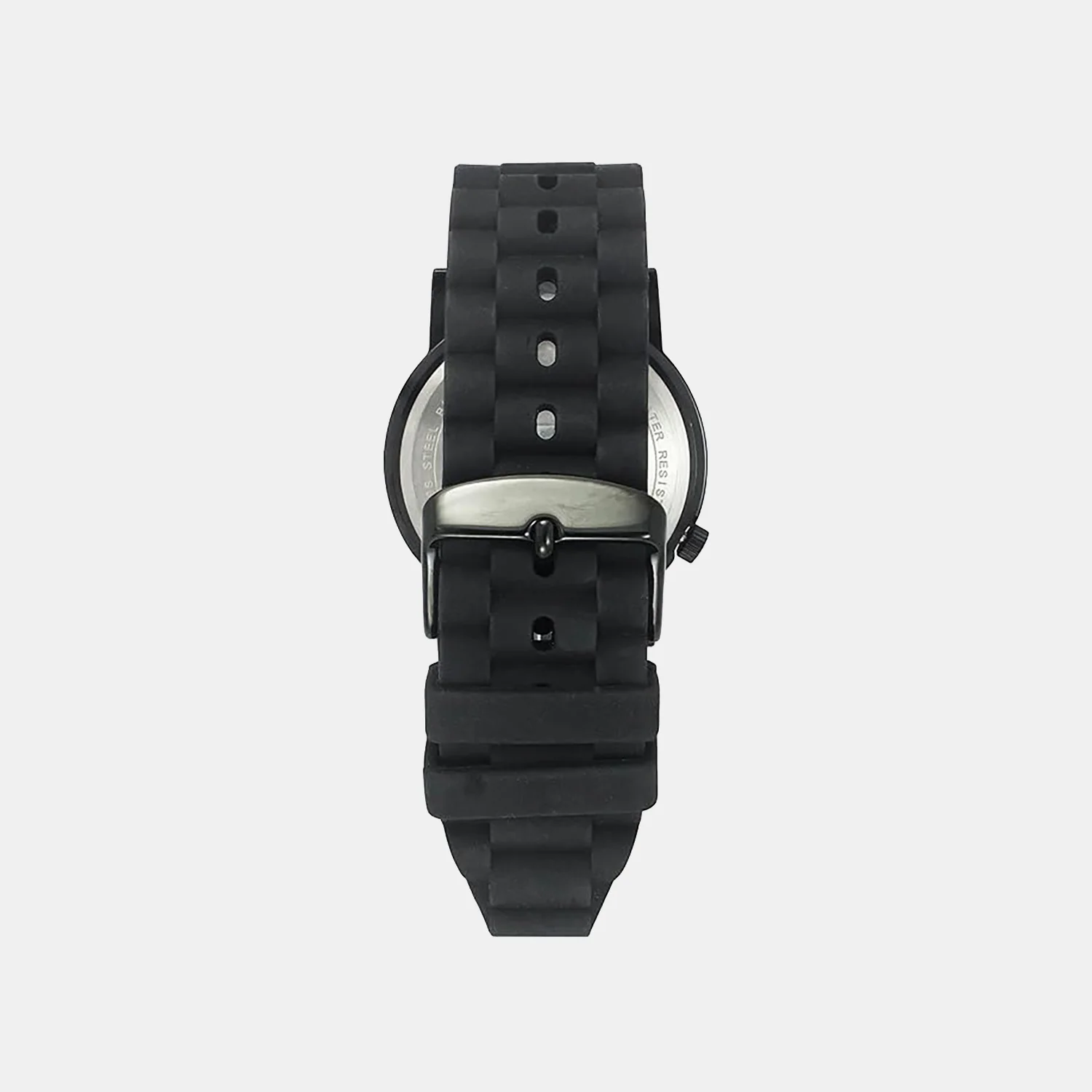 Men Quartz Black Dial Analog Silicone Watch TW058HG03 - Image 4