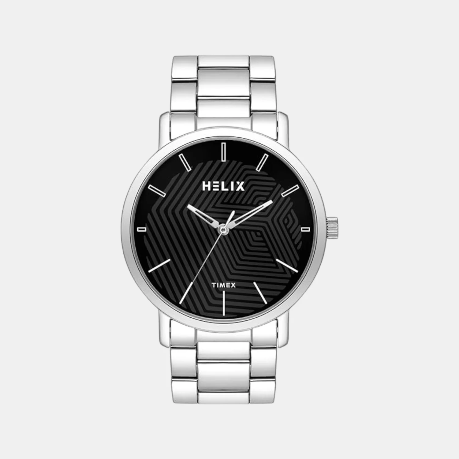 Men Quartz Black Dial Analog Stainless Steel Watch TW053HG01 - Image 2