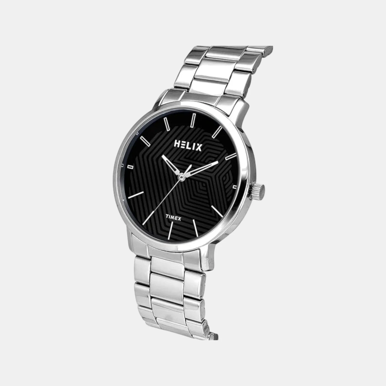 Men Quartz Black Dial Analog Stainless Steel Watch TW053HG01 - Image 3