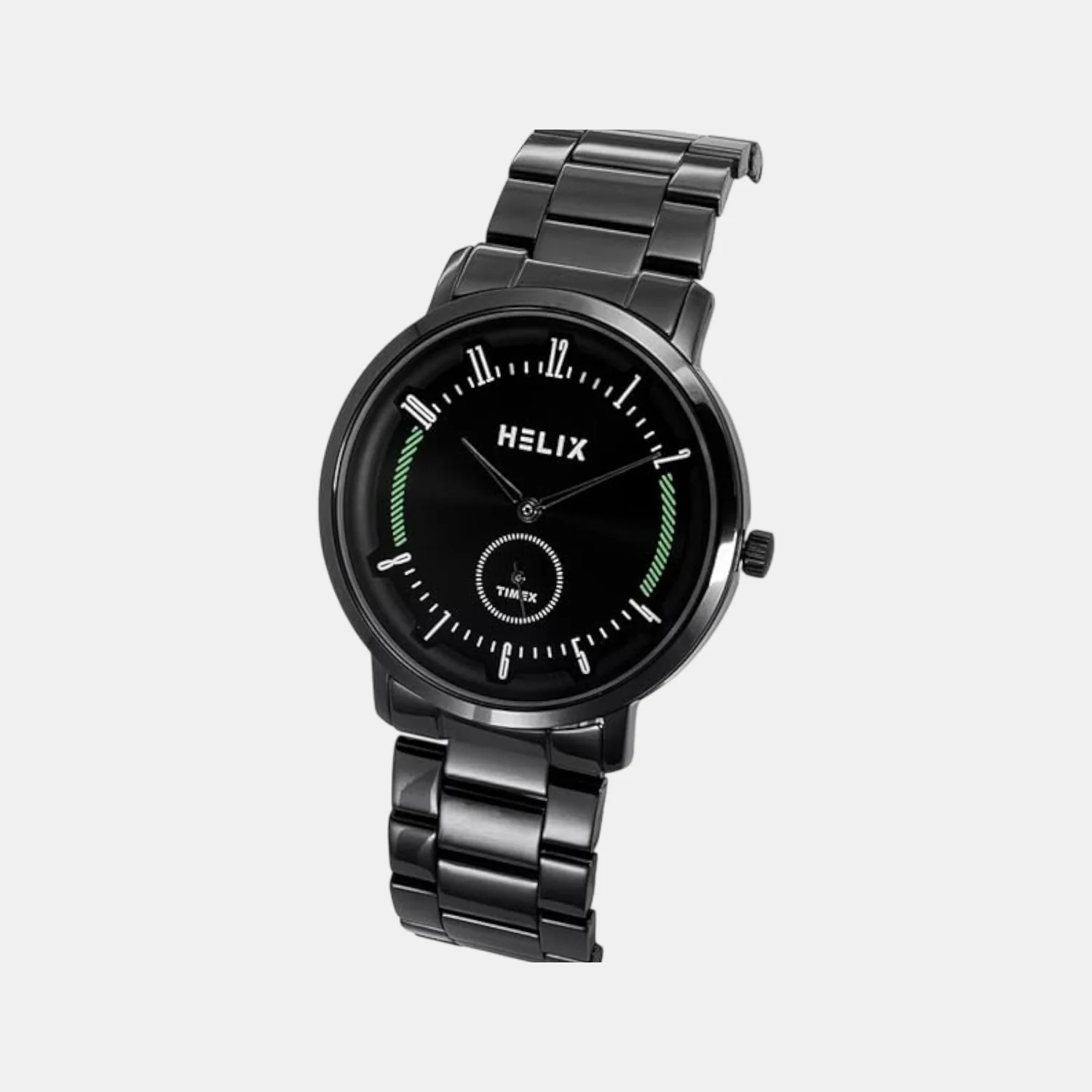 Men Quartz Black Dial Analog Stainless Steel Watch TW053HG09 - Image 3