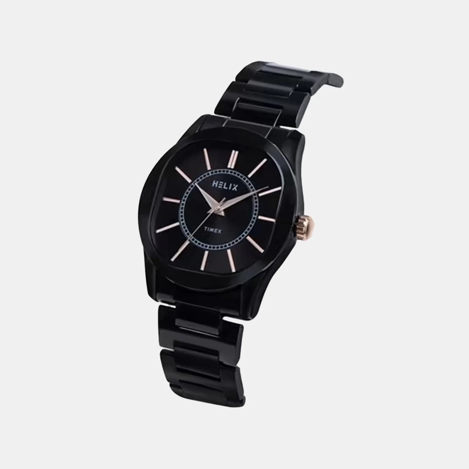 Men Quartz Black Dial Analog Stainless Steel Watch TW067HG02T - Image 2